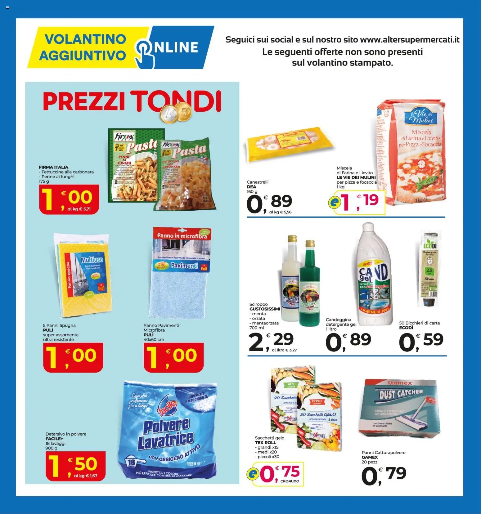 Alter Discount volantino