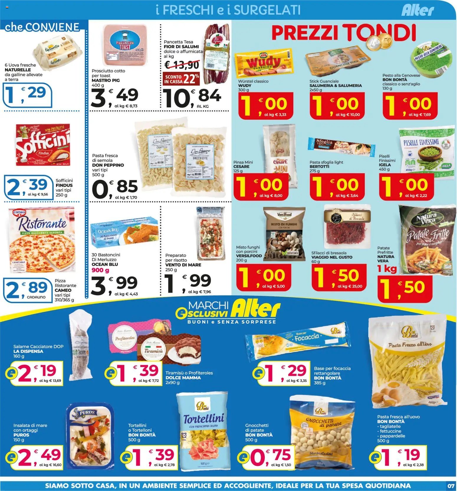 Alter Discount volantino