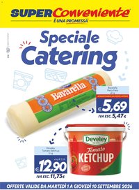 SuperConveniente volantino Catering Enna, Misterbianco