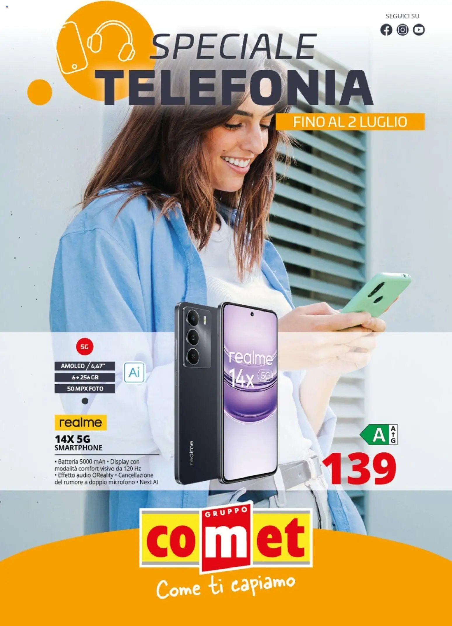 Comet volantino Speciale Telefonia