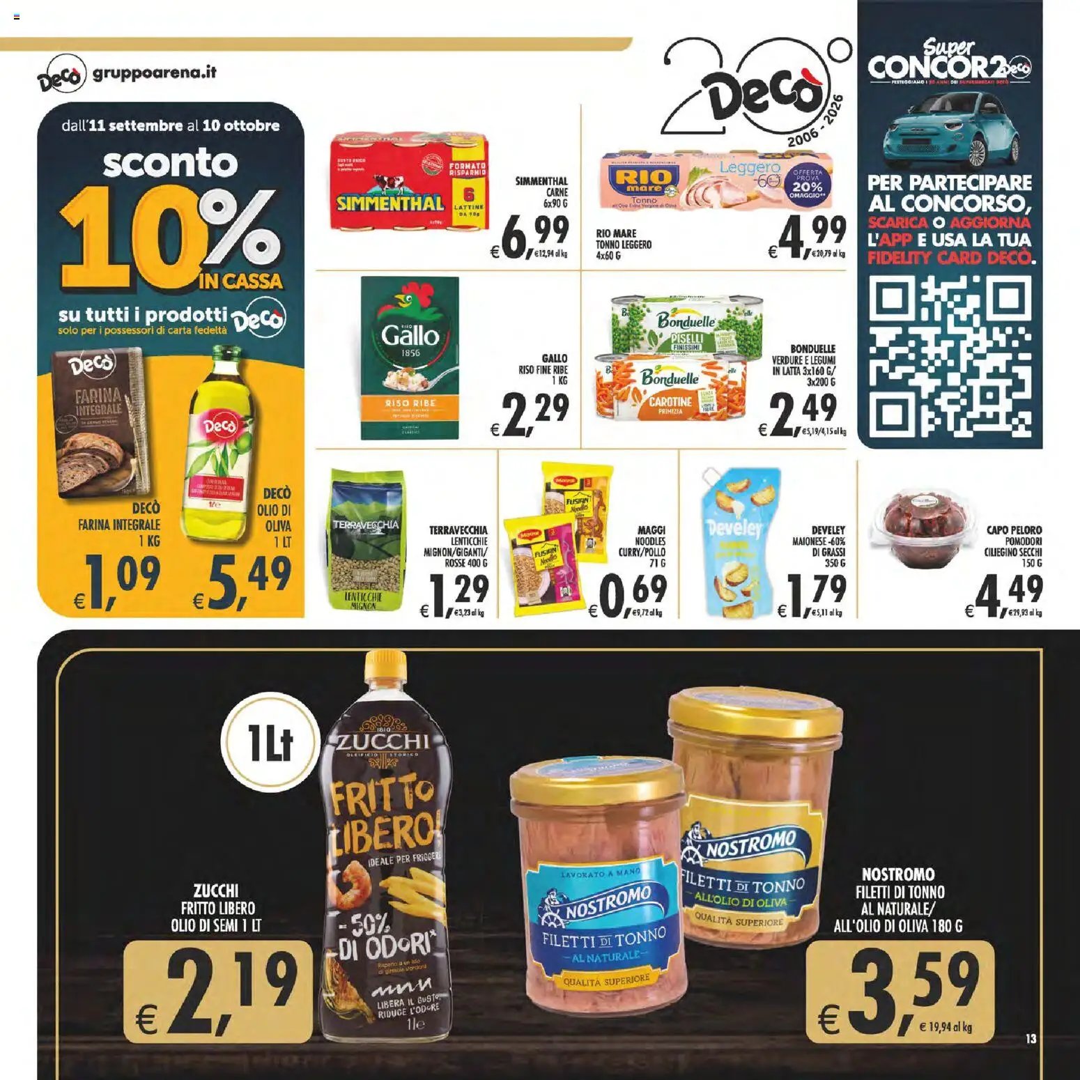 Decò volantino Gourmet Sicilia