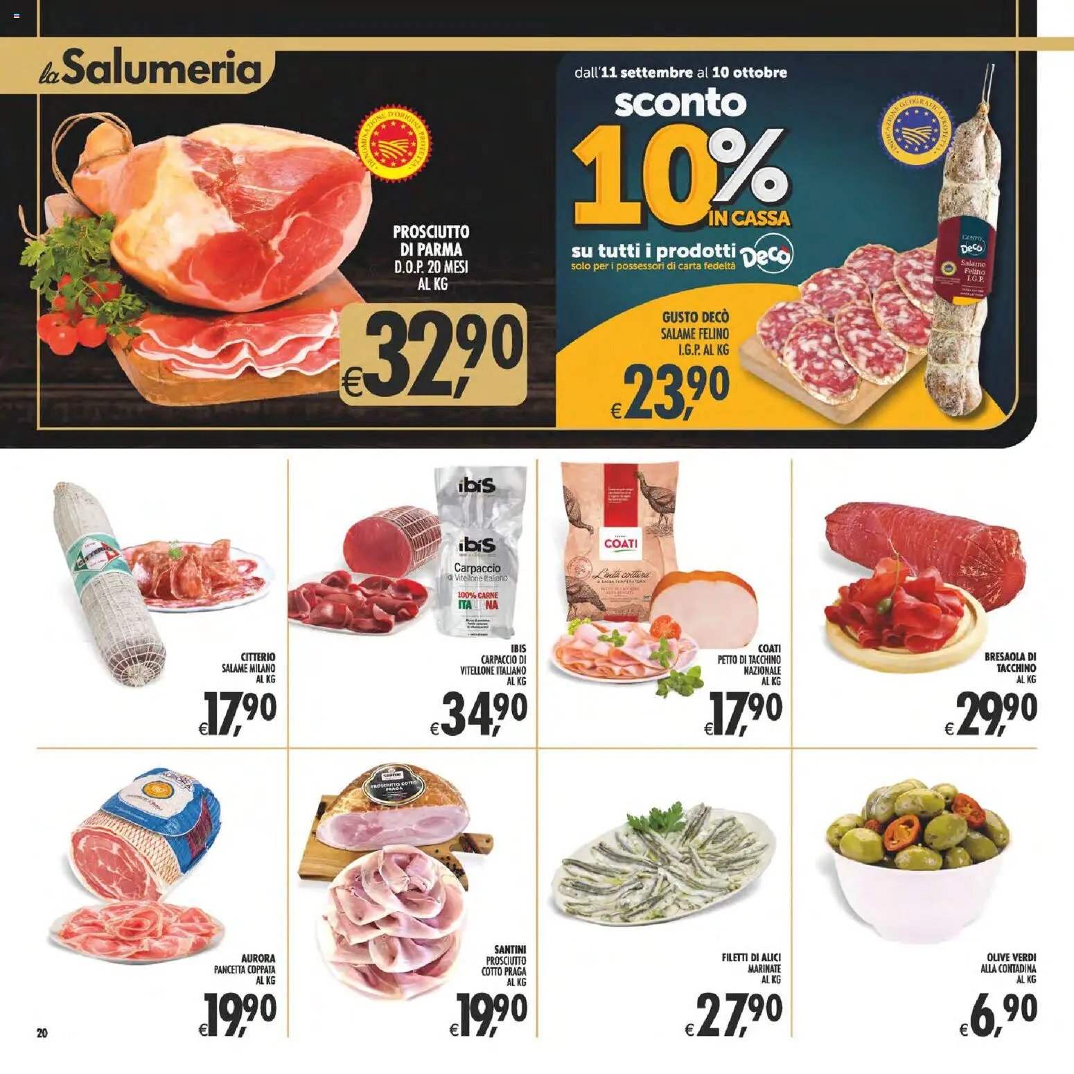 Decò volantino Gourmet Sicilia
