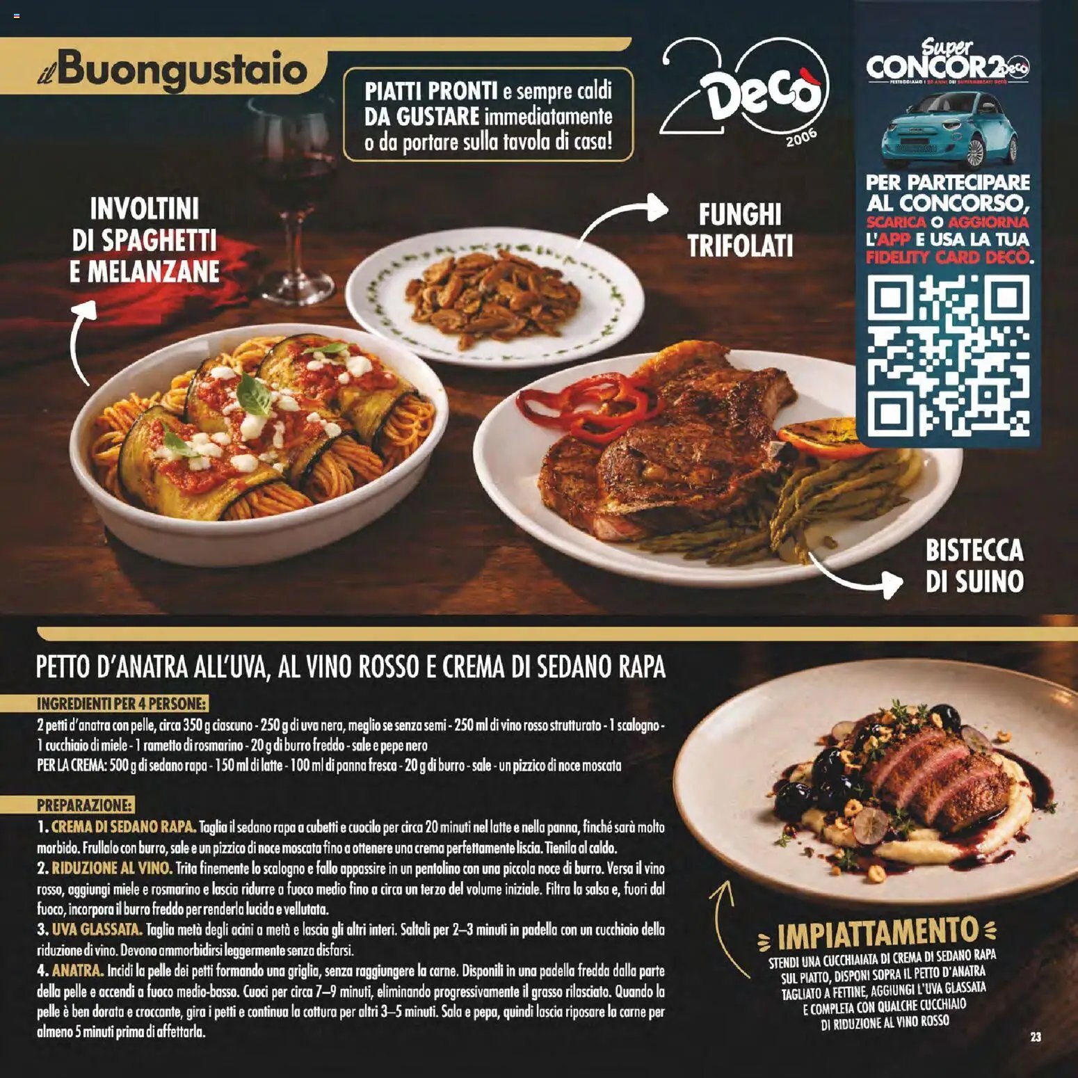 Decò volantino Gourmet Sicilia