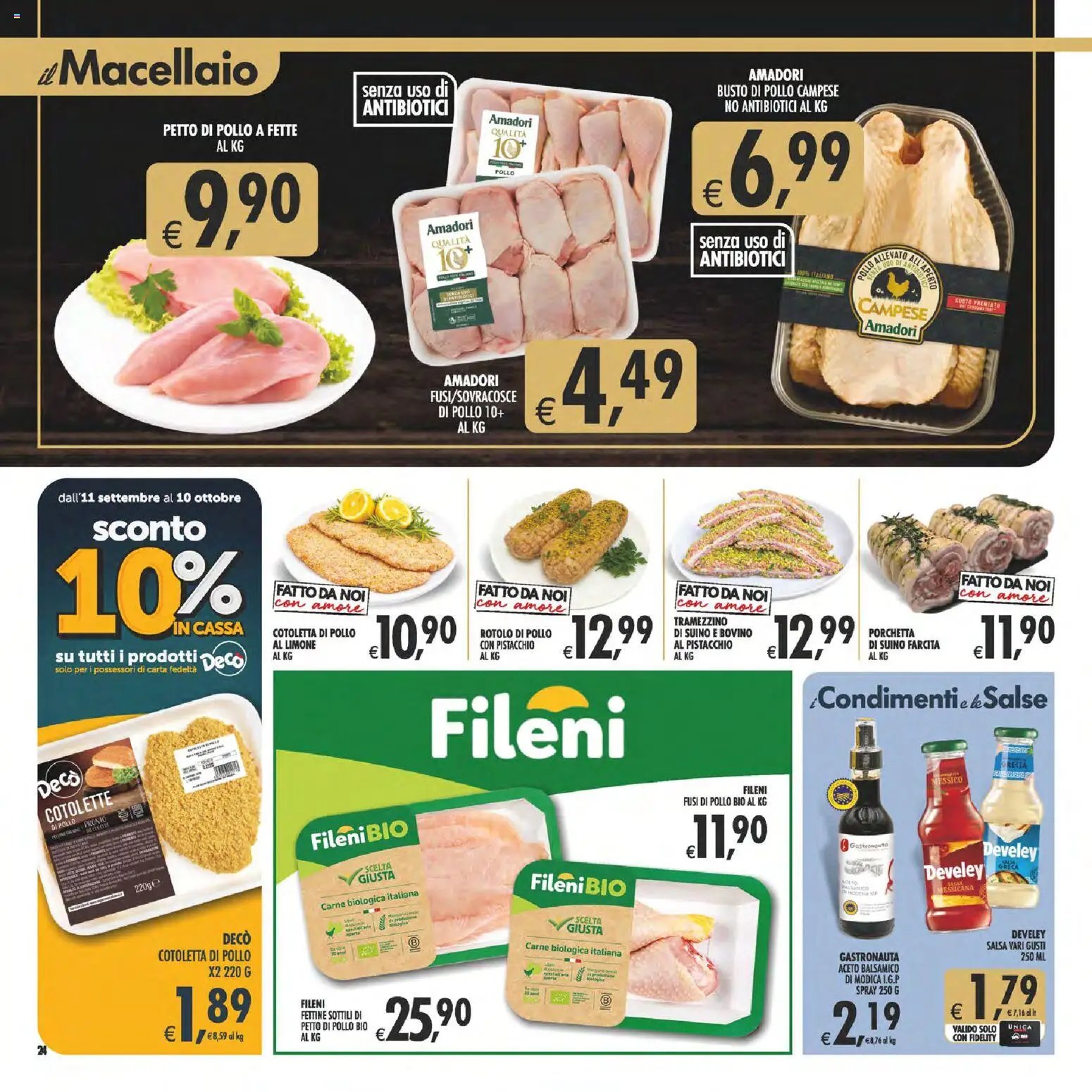 Decò volantino Gourmet Sicilia