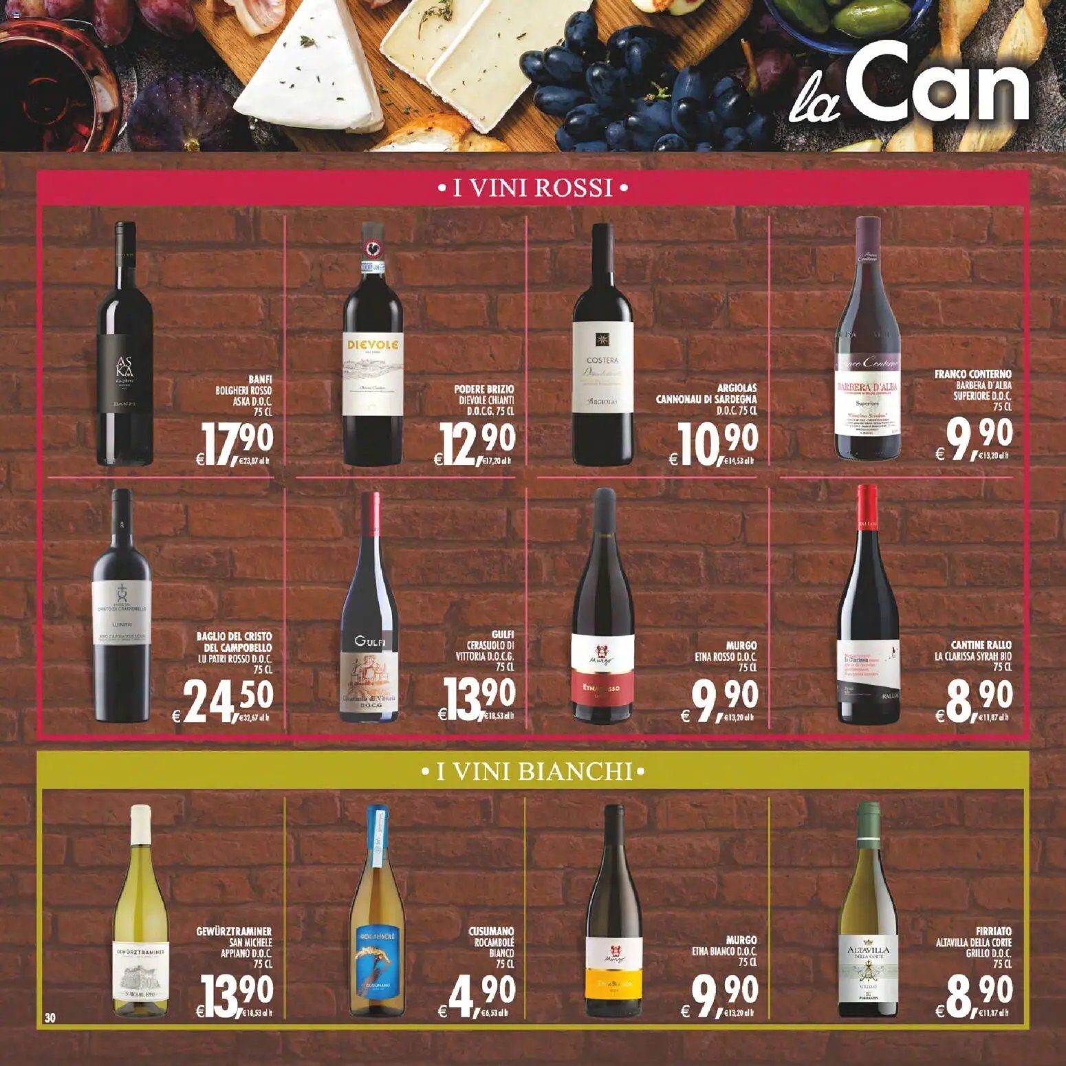 Decò volantino Gourmet Sicilia
