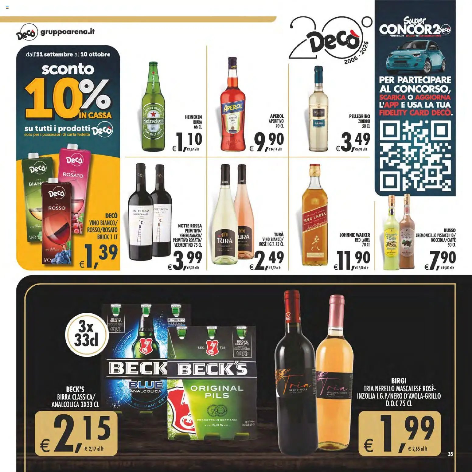Decò volantino Gourmet Sicilia