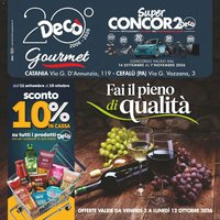 Decò volantino Gourmet Sicilia