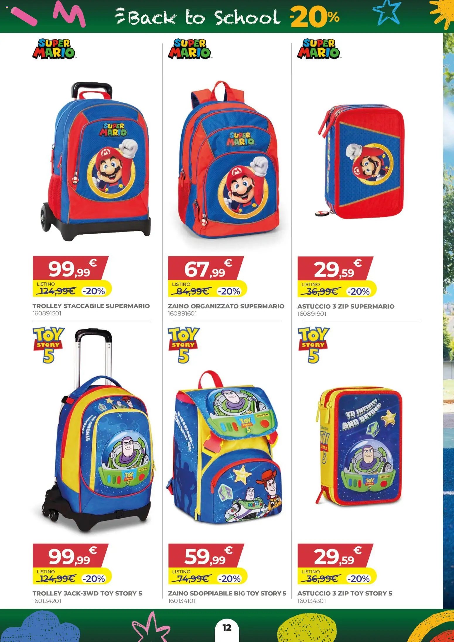 Toys Center volantino Back To School