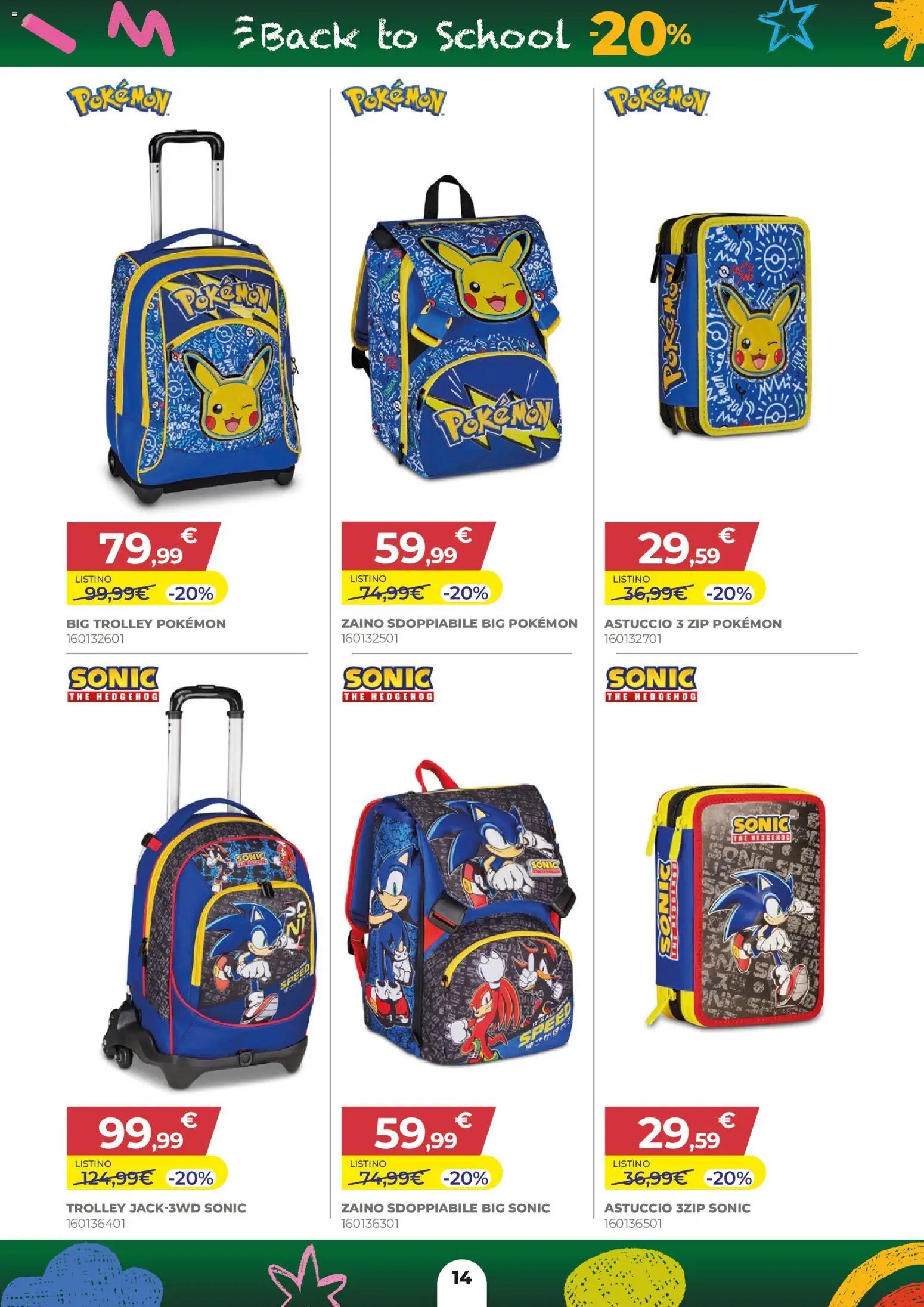 Toys Center volantino Back To School