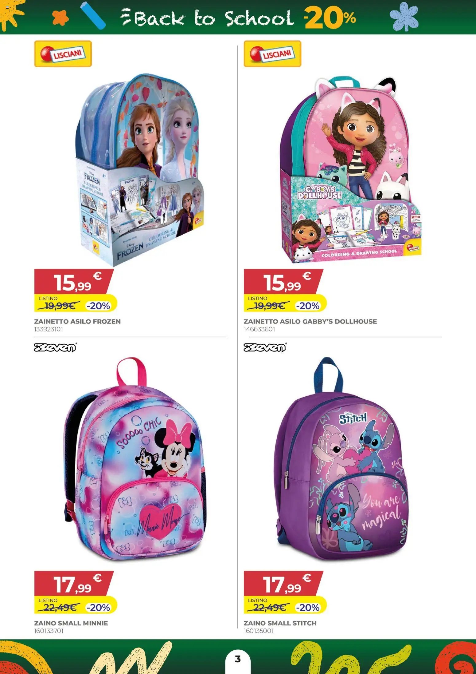 Toys Center volantino Back To School