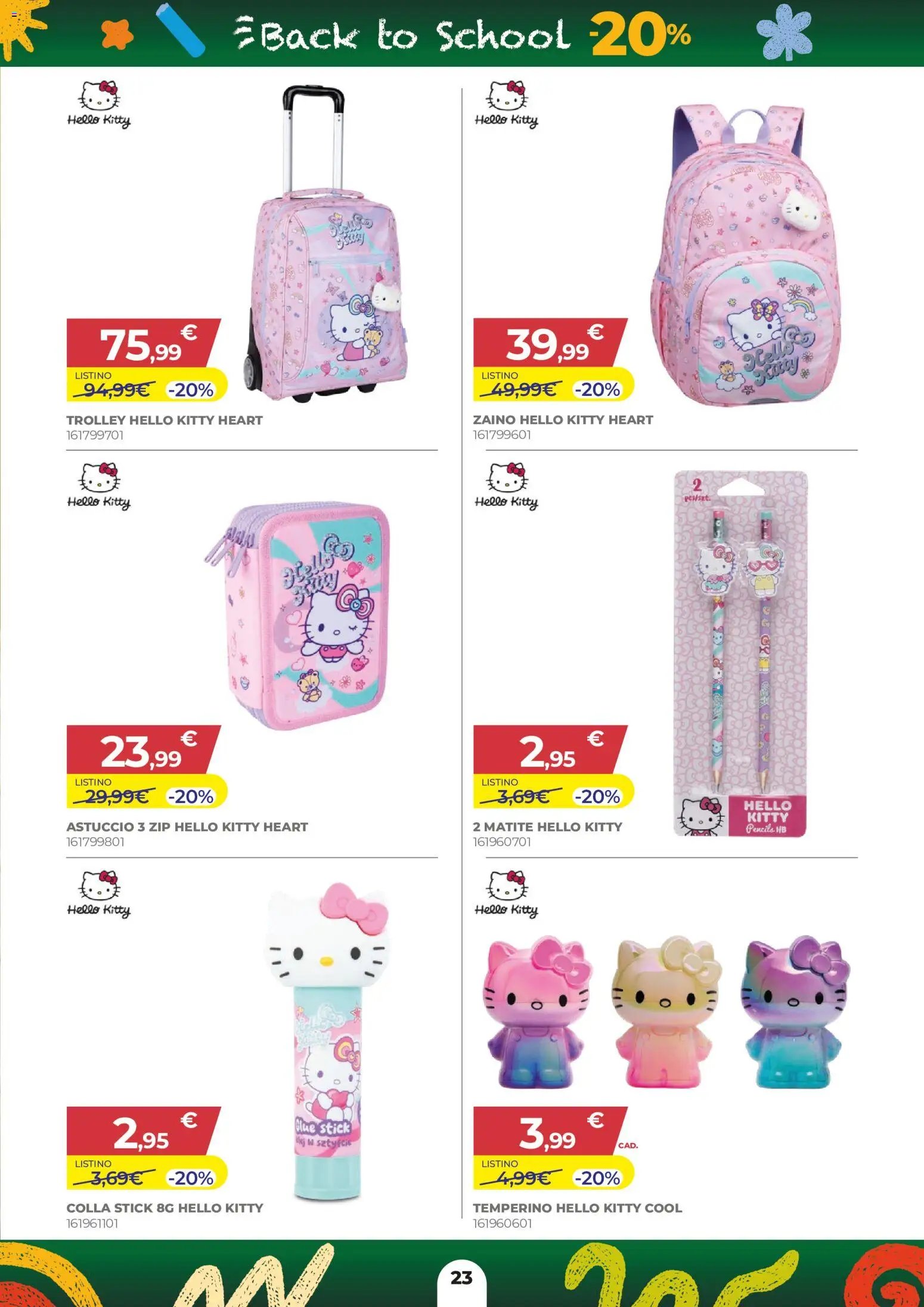 Toys Center volantino Back To School