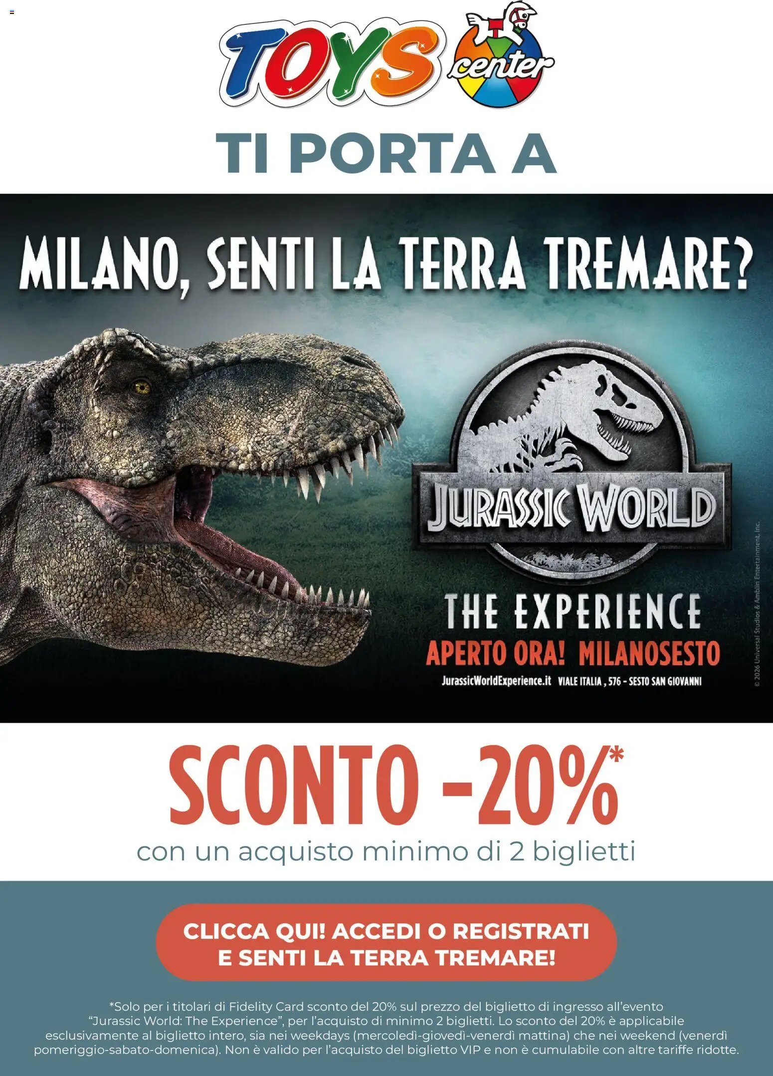Toys Center volantino Back To School