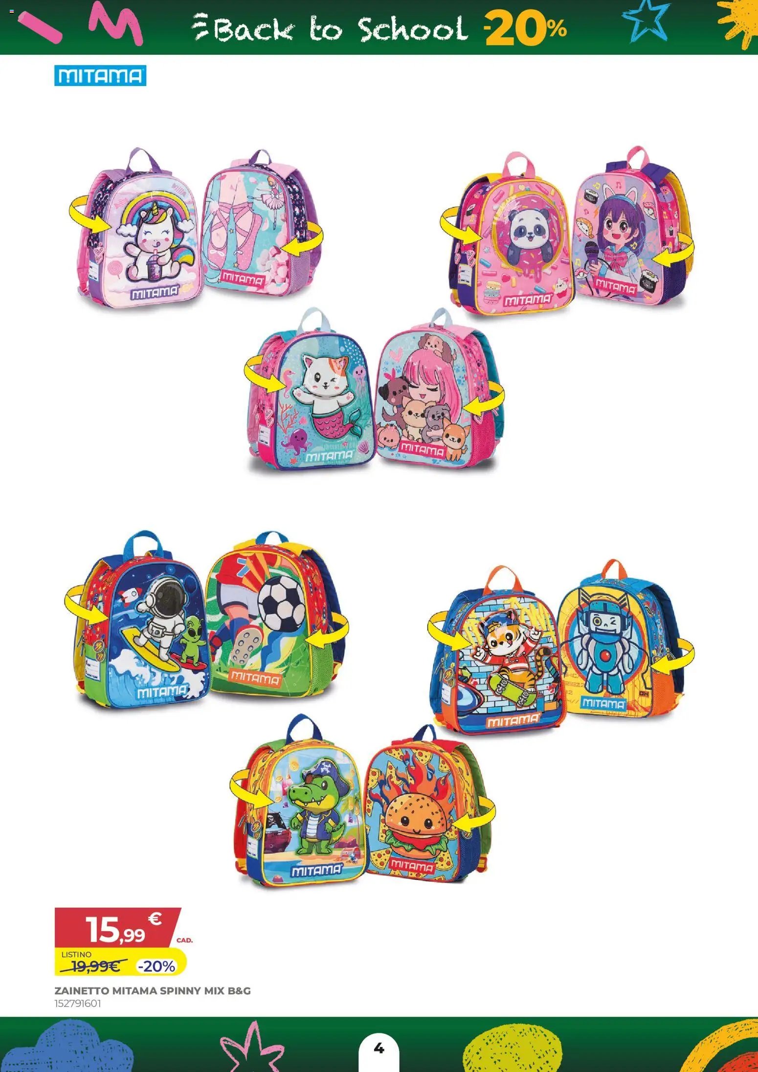 Toys Center volantino Back To School