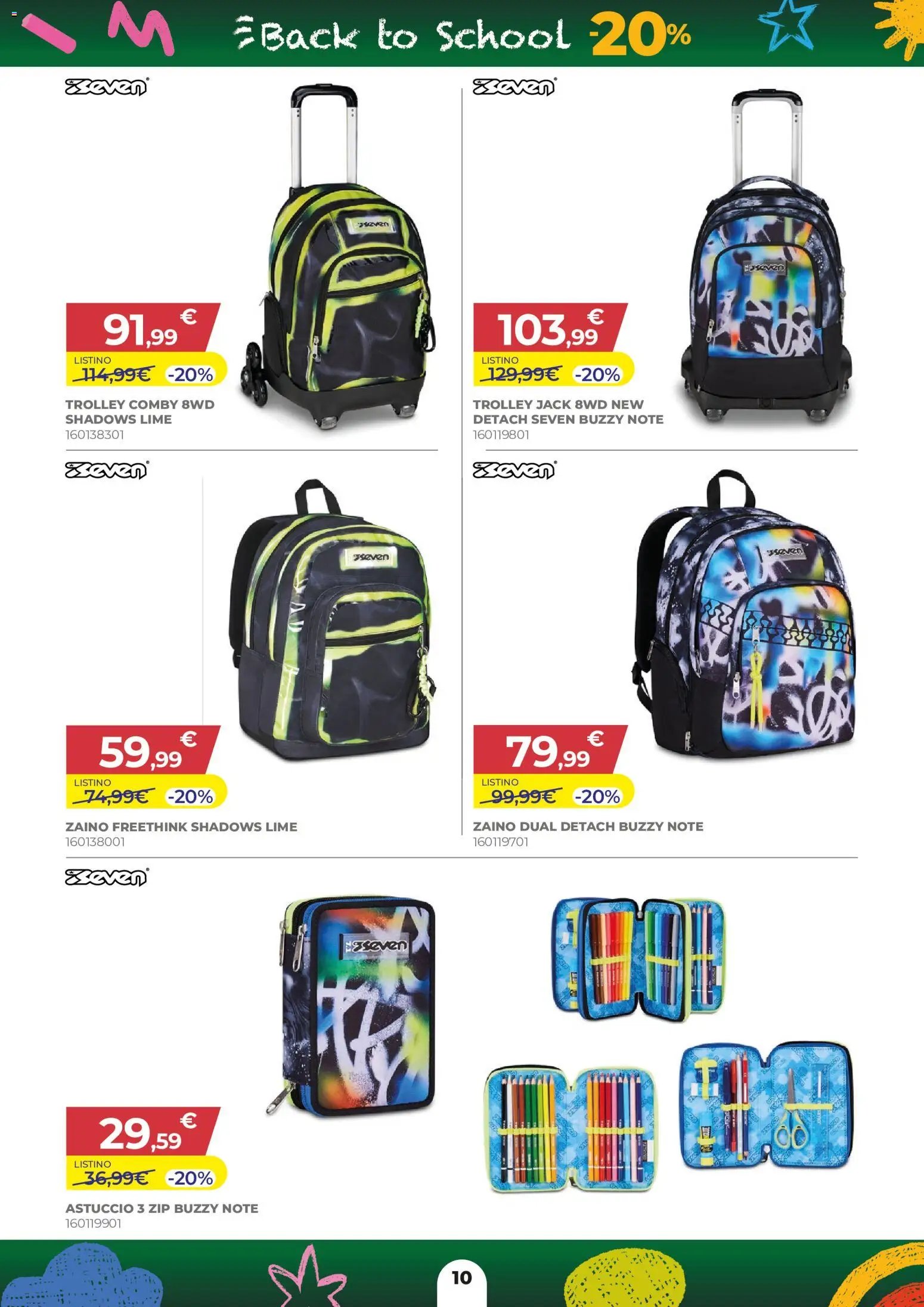 Toys Center volantino Back To School