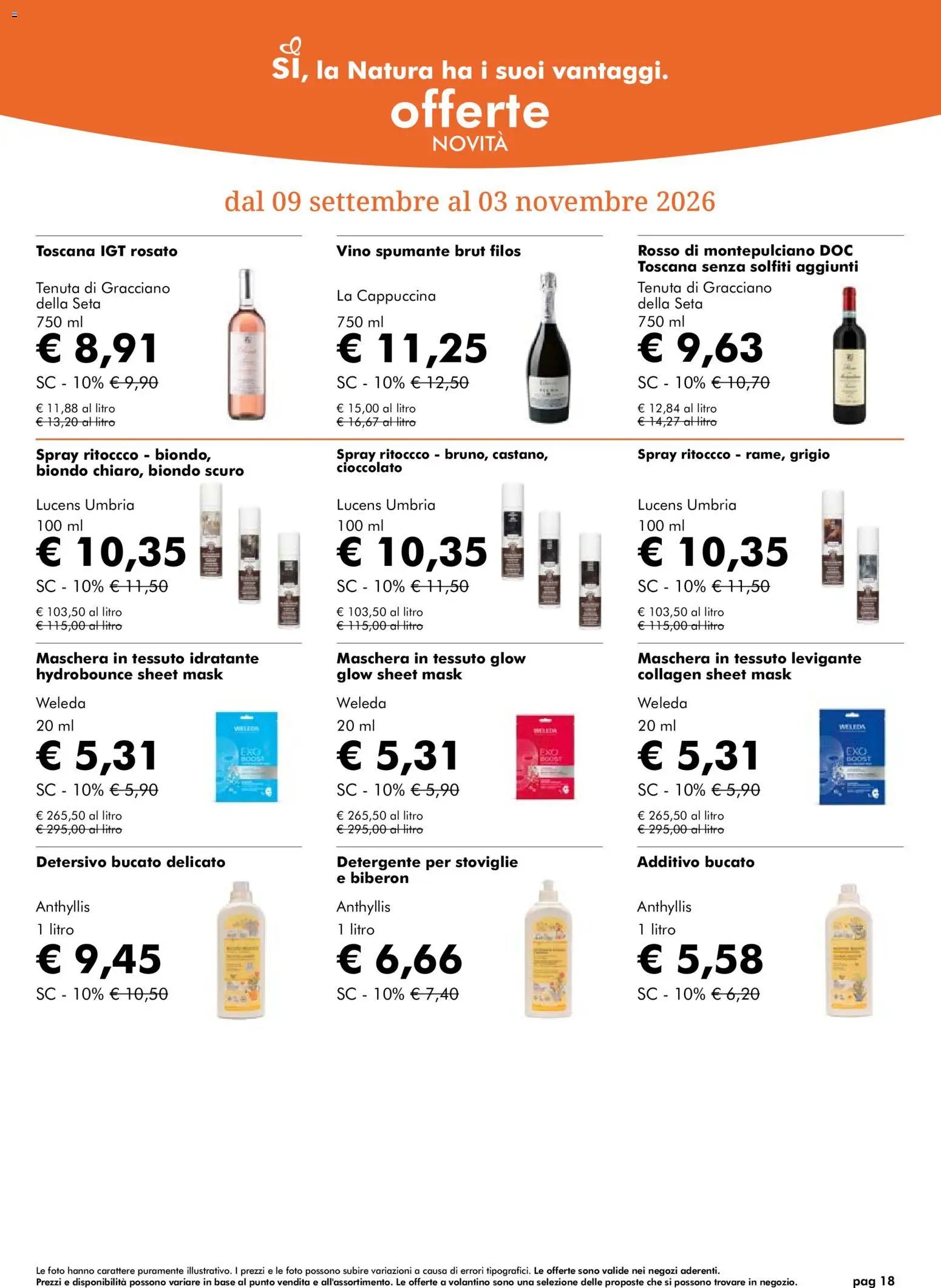 Natura Sì volantino