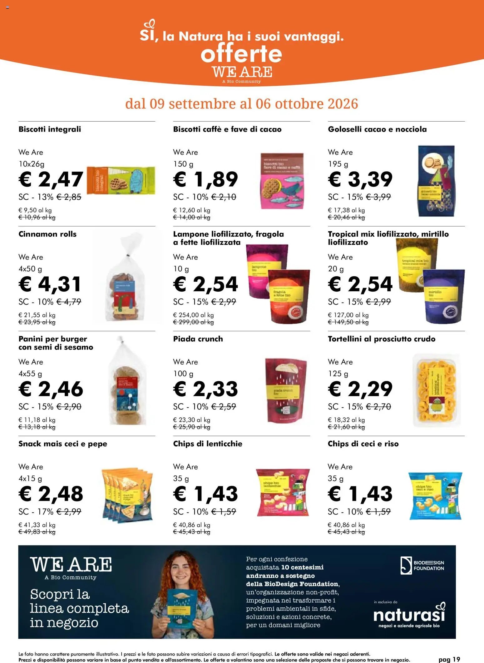 Natura Sì volantino