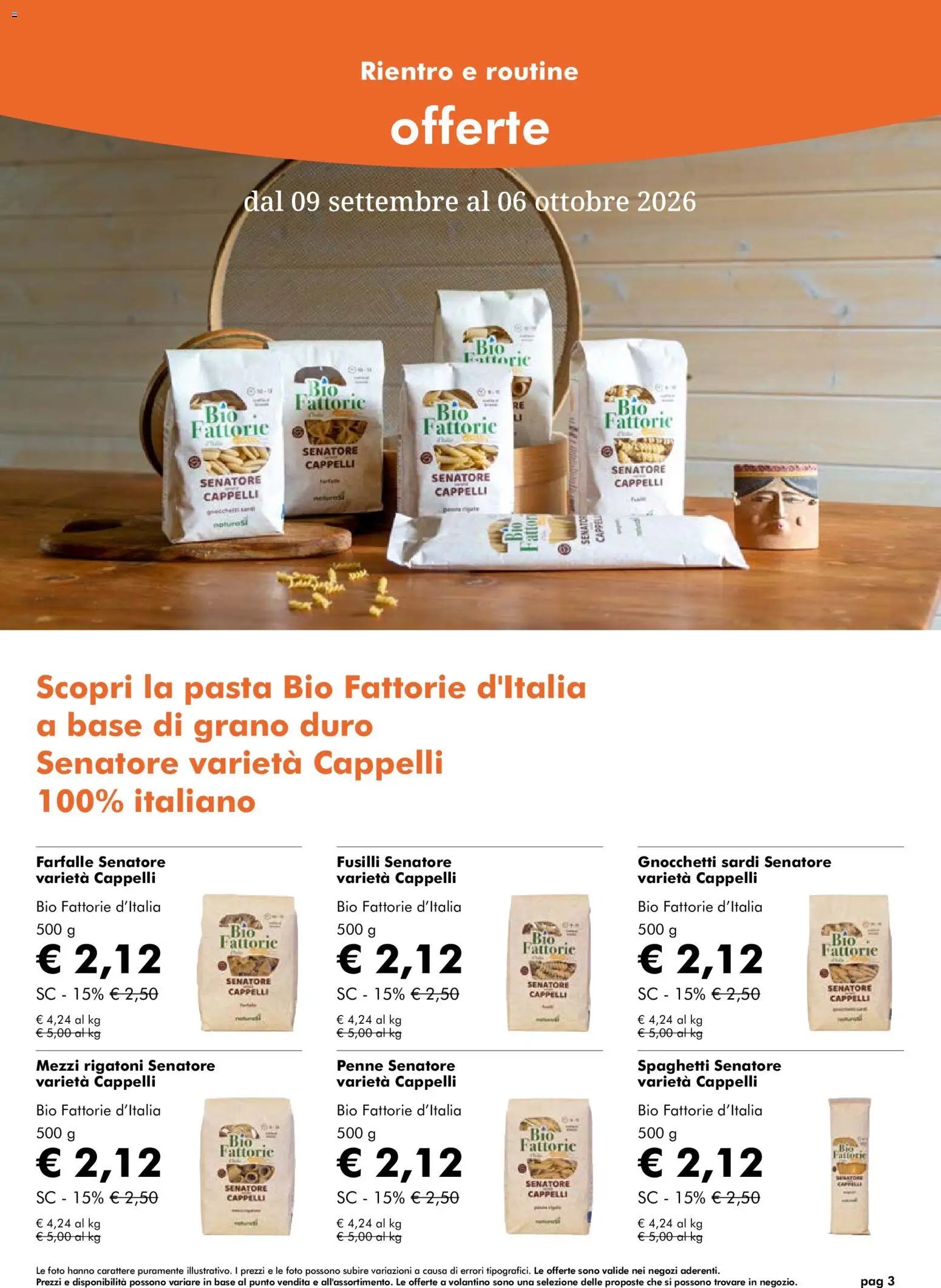 Natura Sì volantino