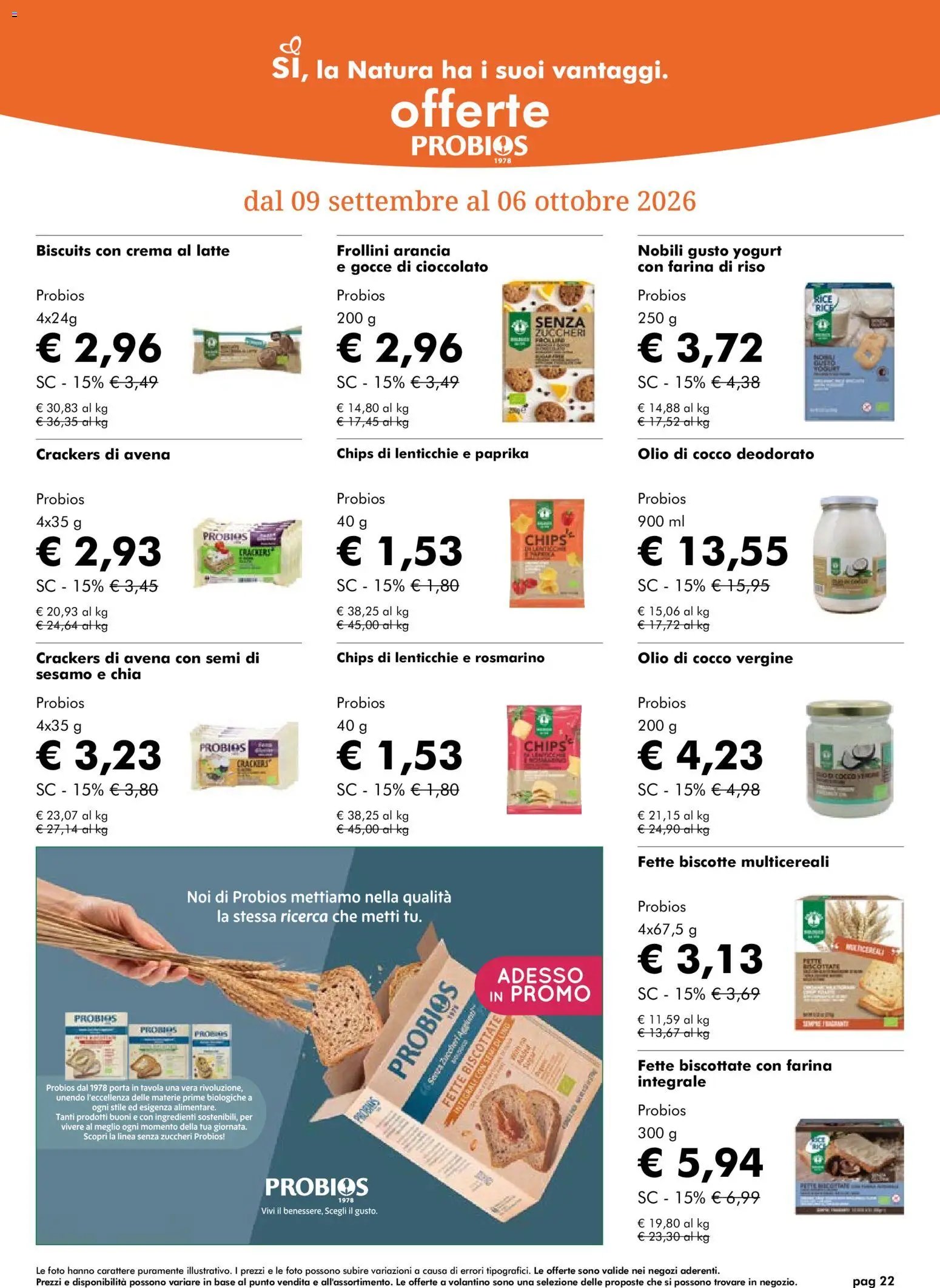 Natura Sì volantino