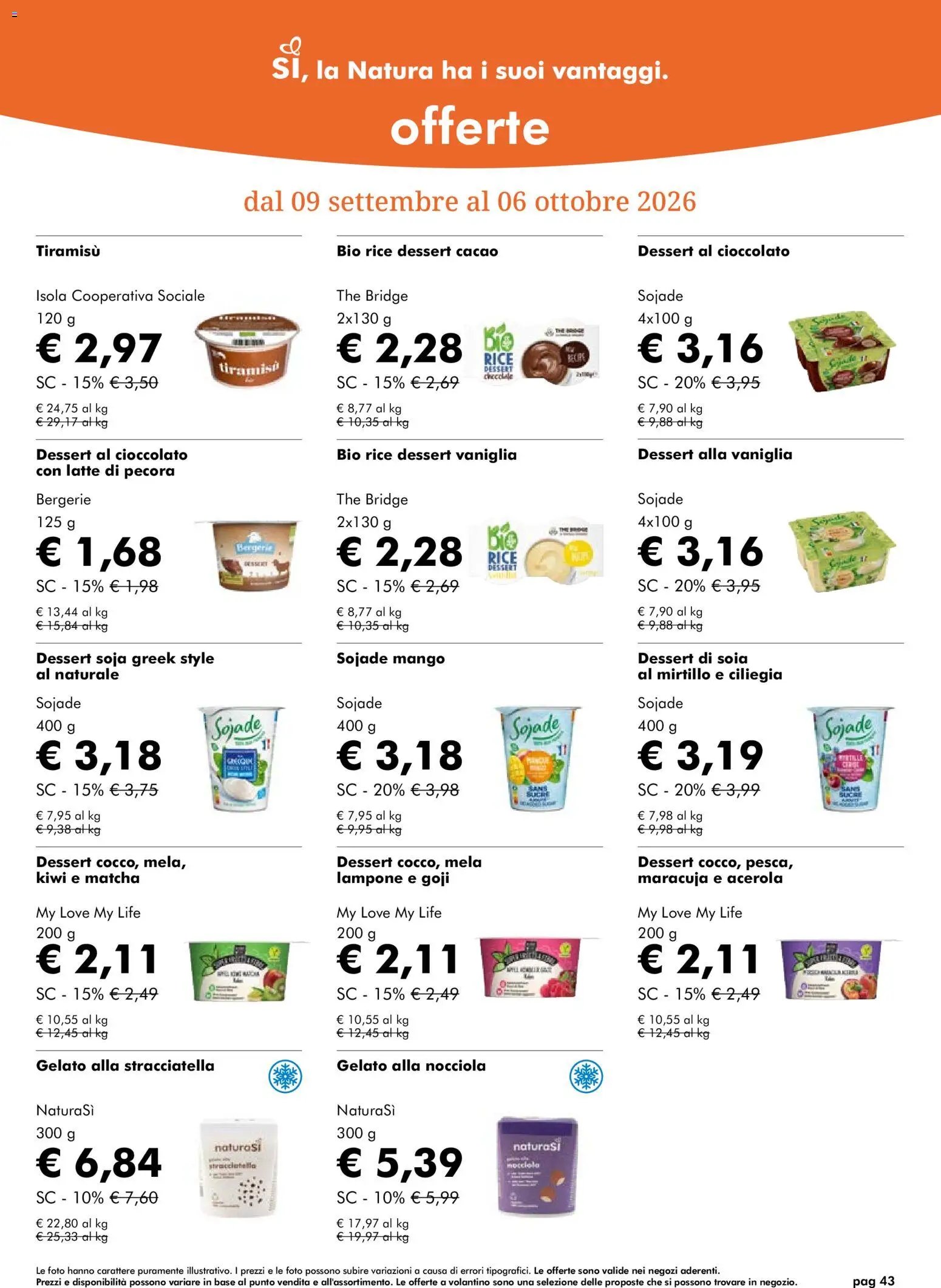 Natura Sì volantino