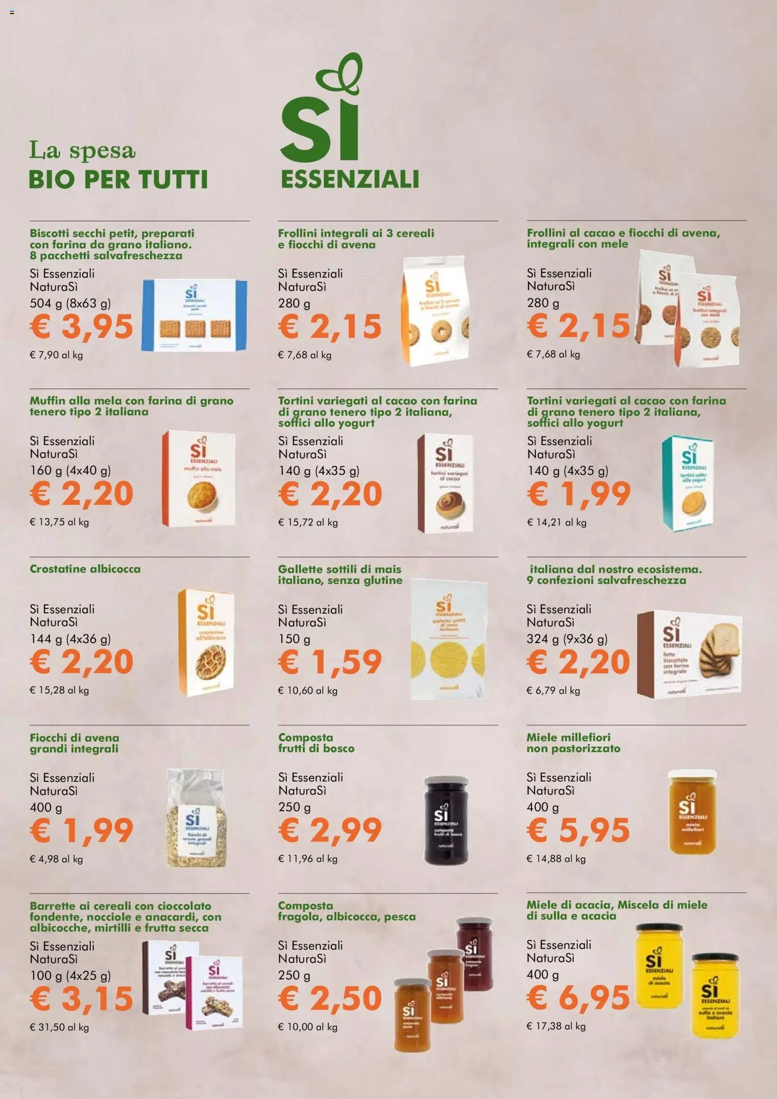 Natura Sì volantino