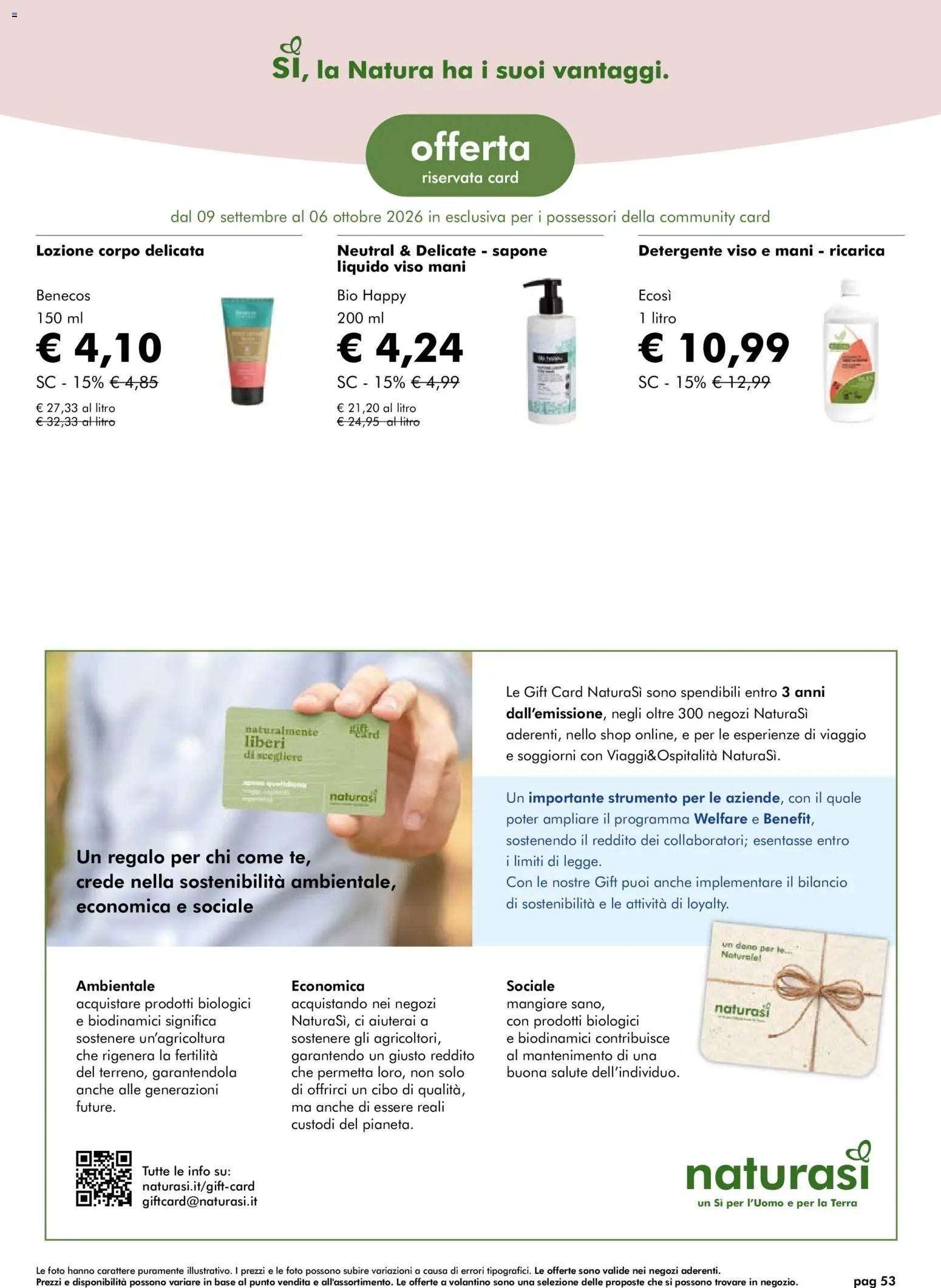 Natura Sì volantino
