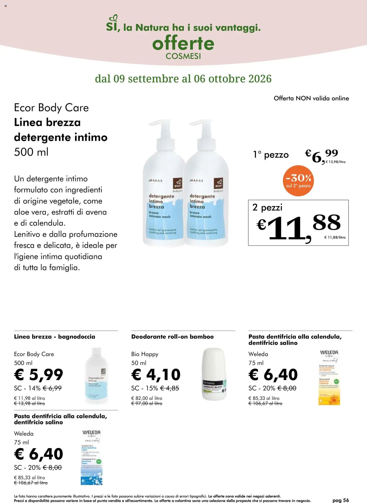 Natura Sì volantino