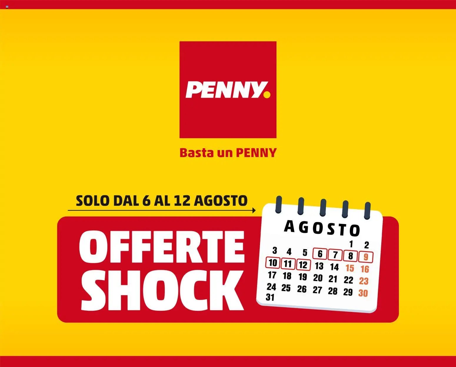 PENNY volantino Offerte Shock