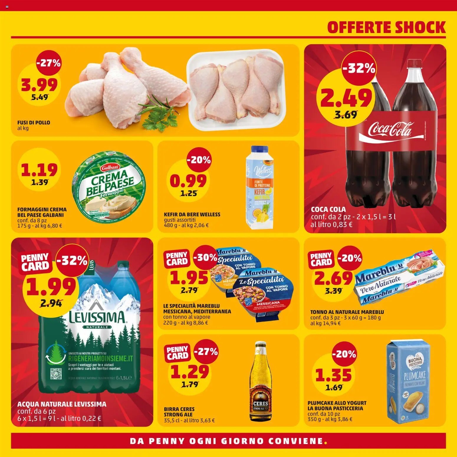 PENNY volantino Offerte Shock