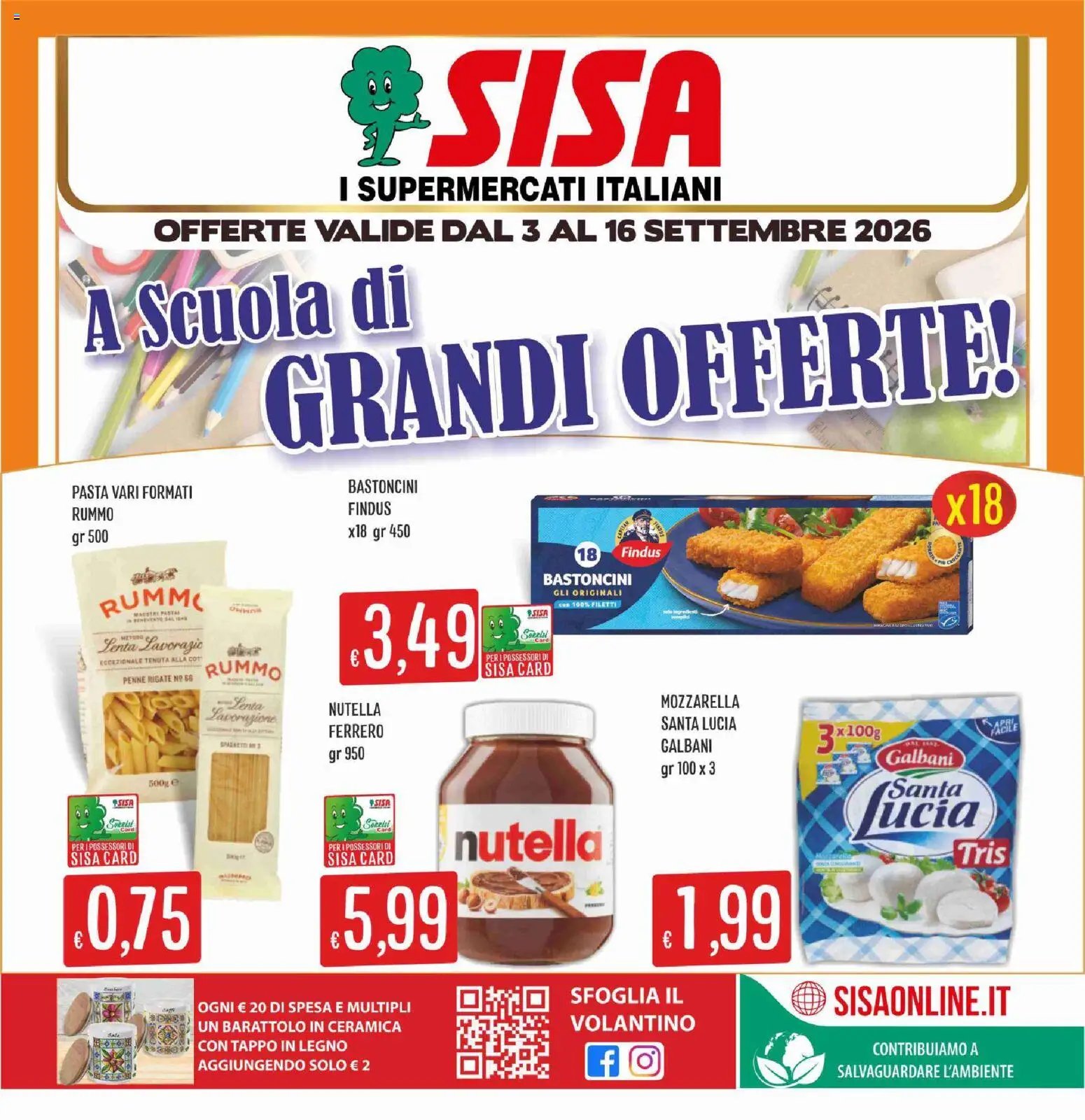 SISA volantino Calabria
