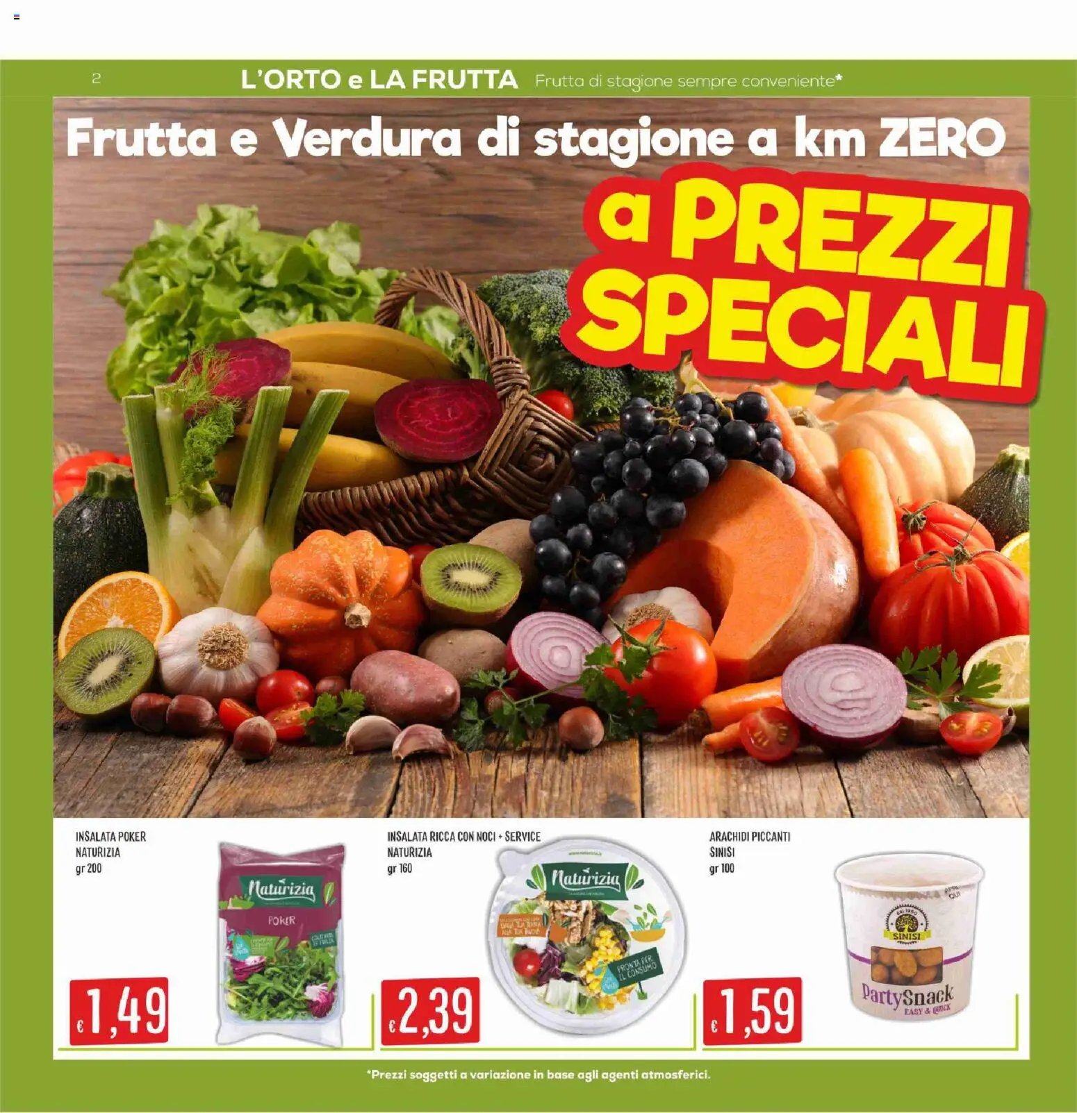 SISA volantino Calabria