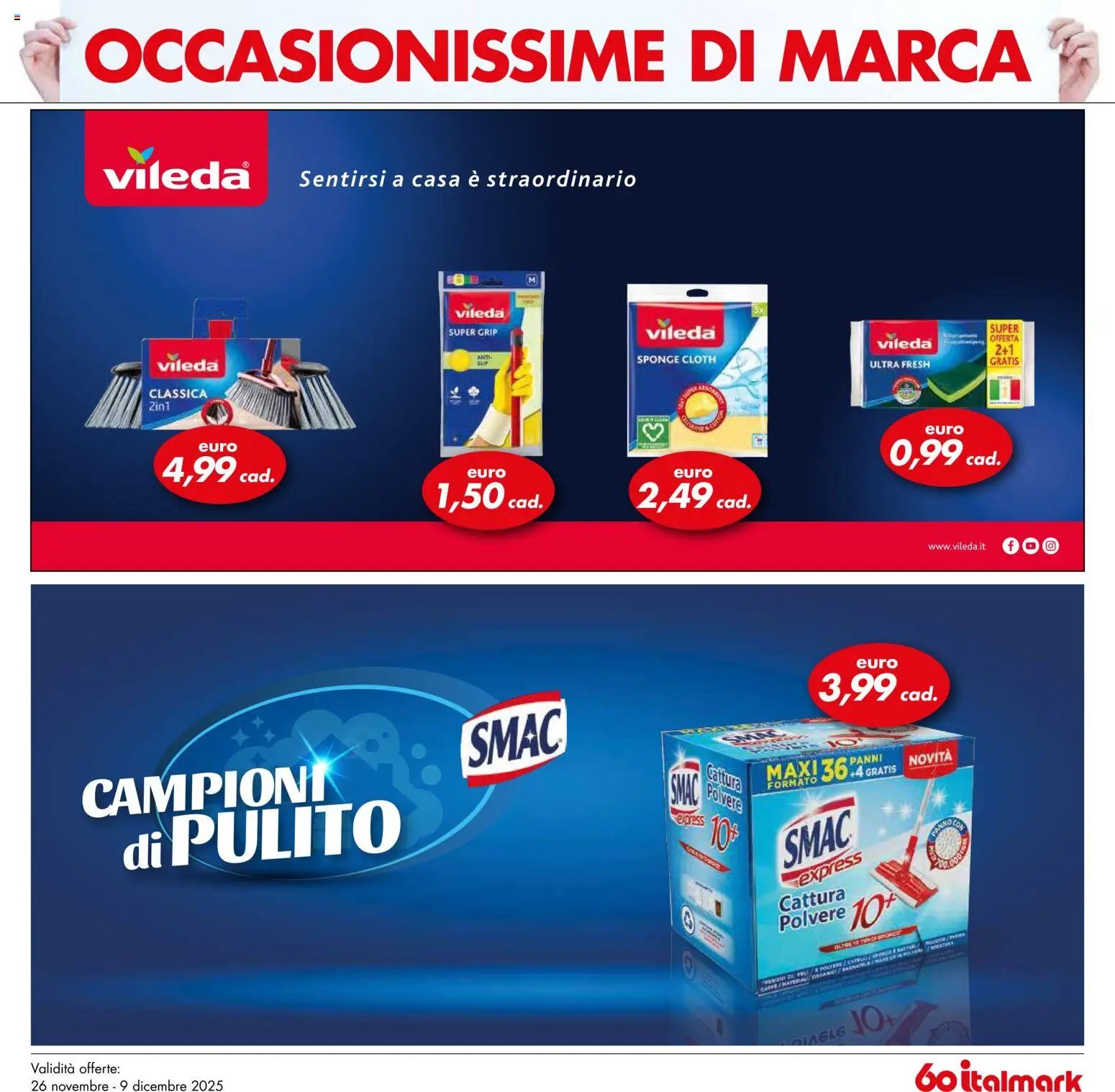 Volantino Italmark	 (2025-12-26 - 2026-12-09)