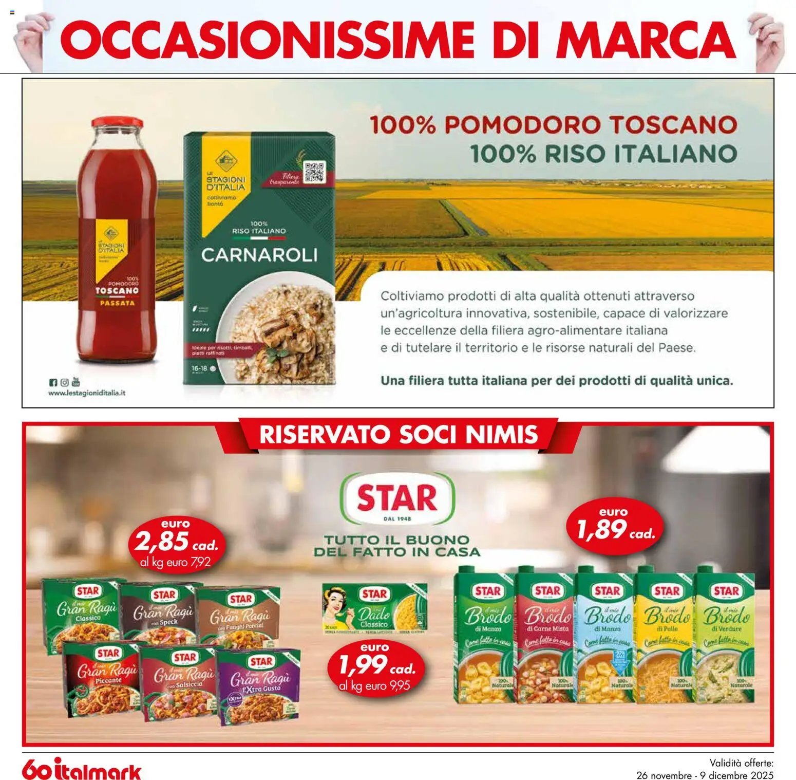 Volantino Italmark	 (2025-12-26 - 2026-12-09)