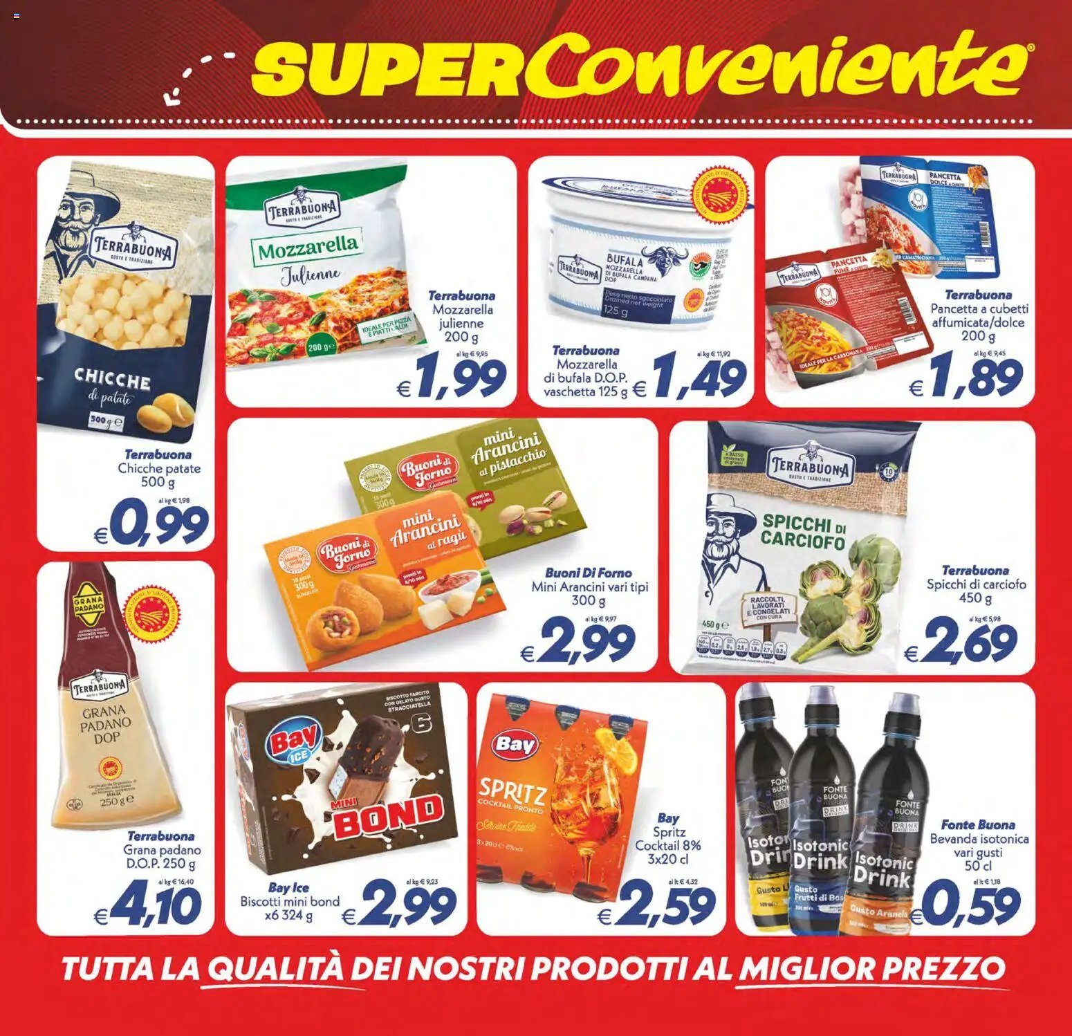 SuperConveniente volantino Messina, Siracusa, Palermo