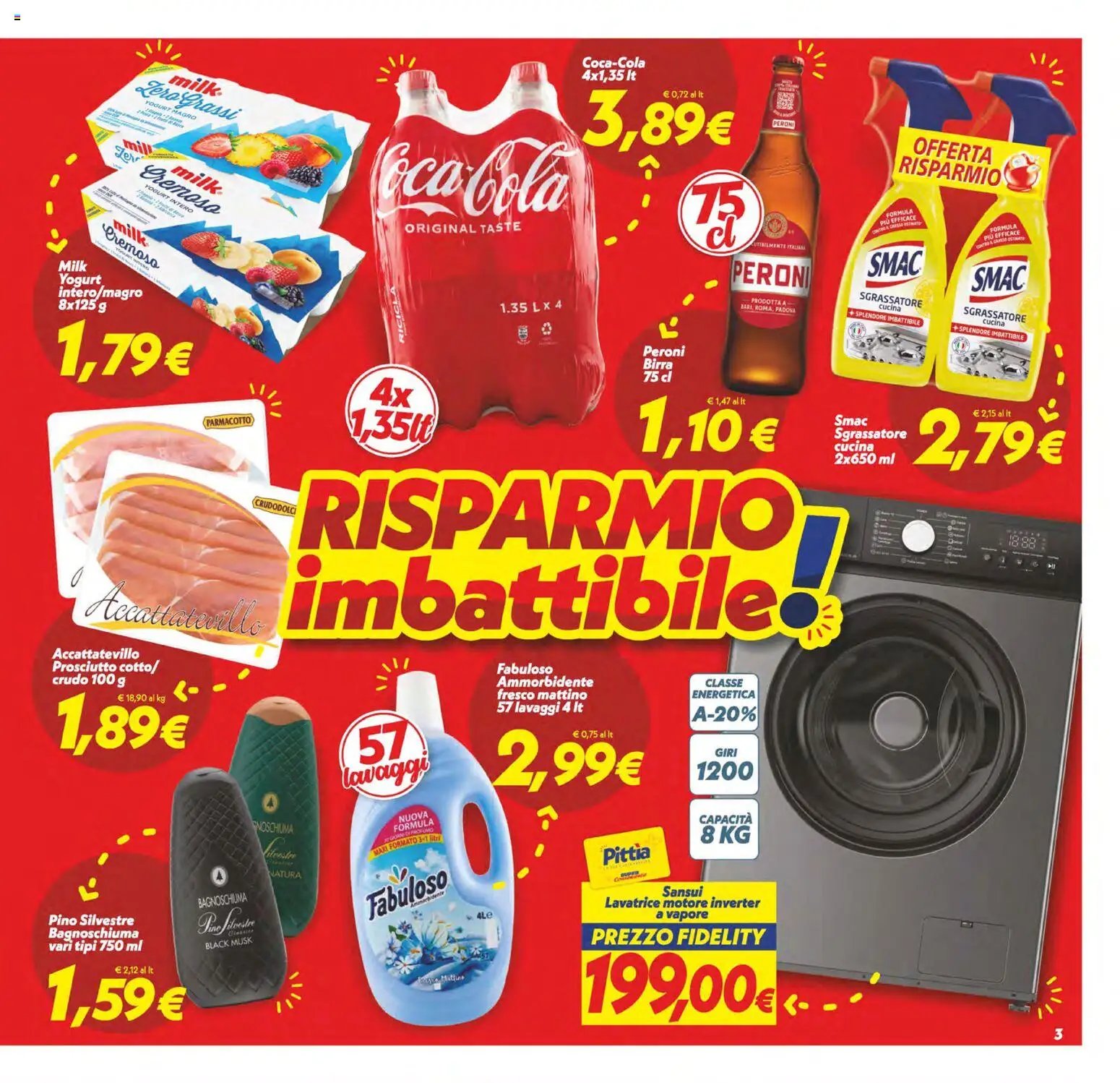 SuperConveniente volantino Messina, Siracusa, Palermo