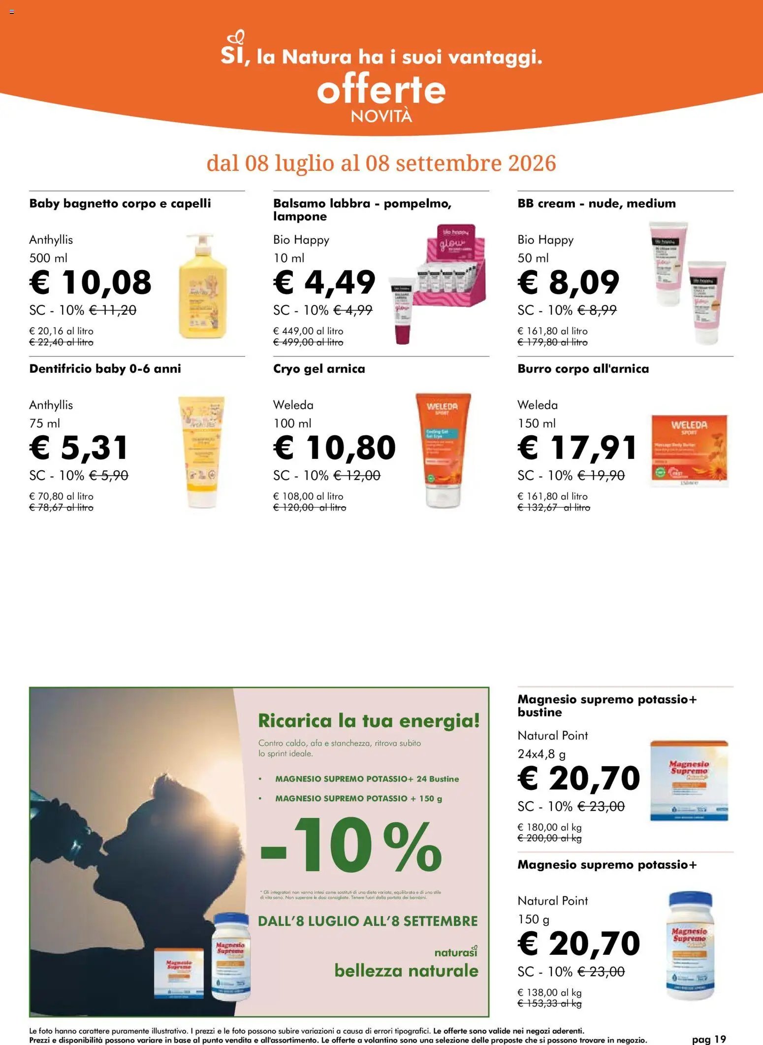 Natura Sì volantino