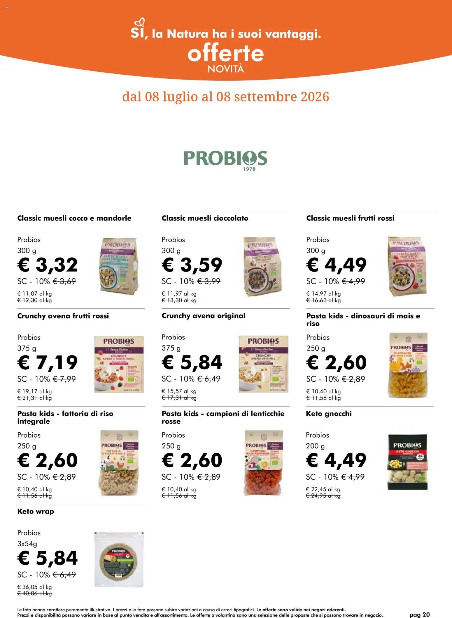 Natura Sì volantino