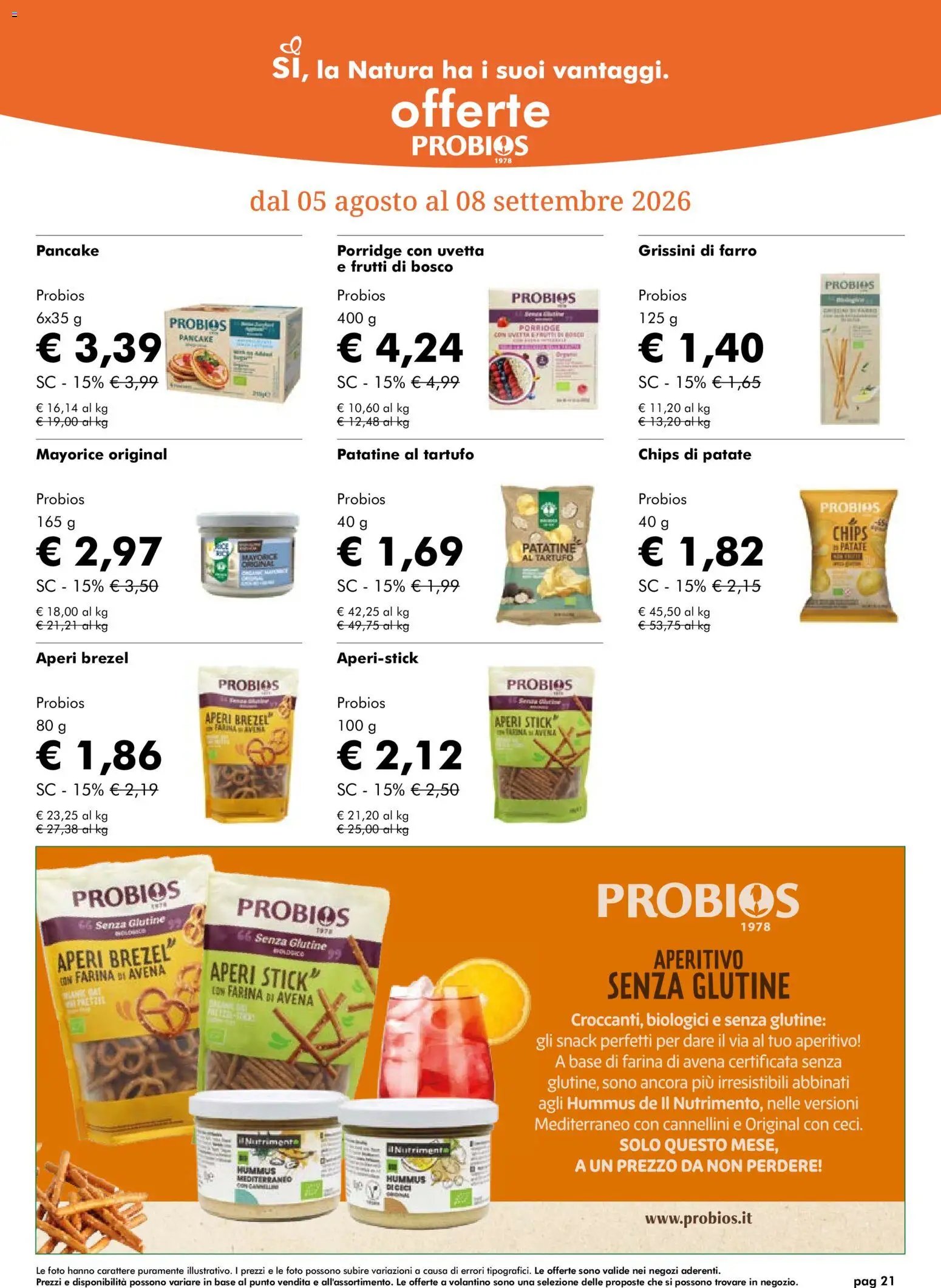 Natura Sì volantino