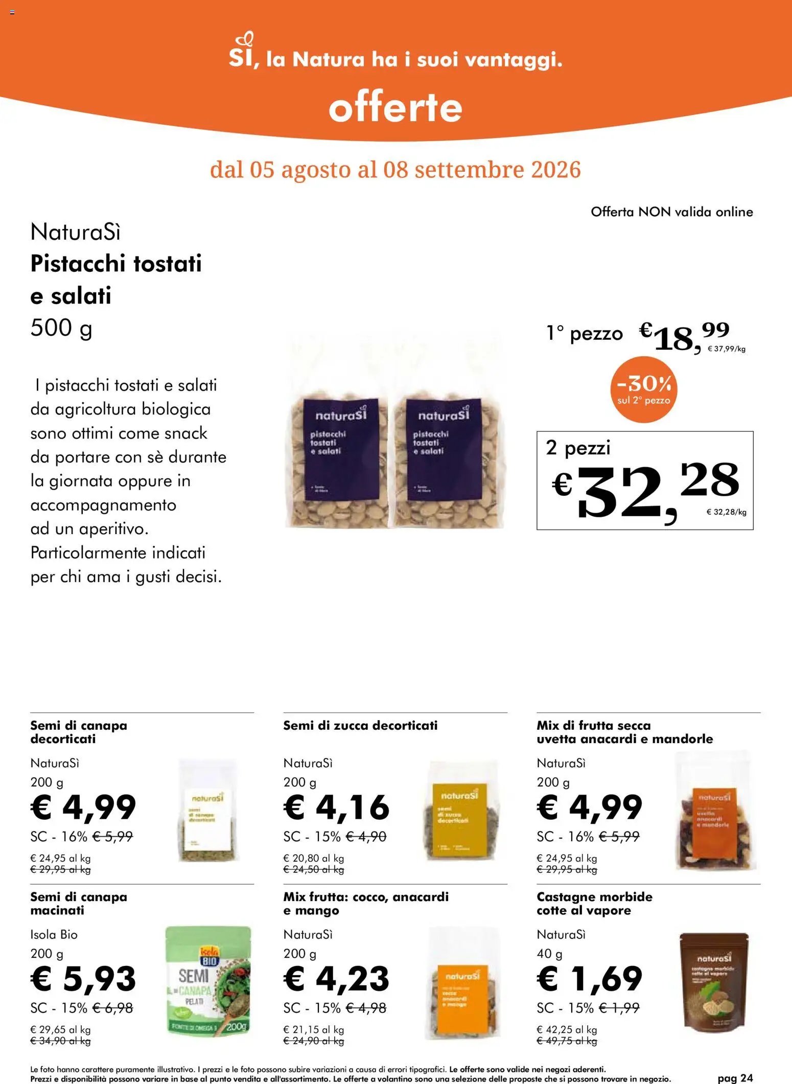 Natura Sì volantino