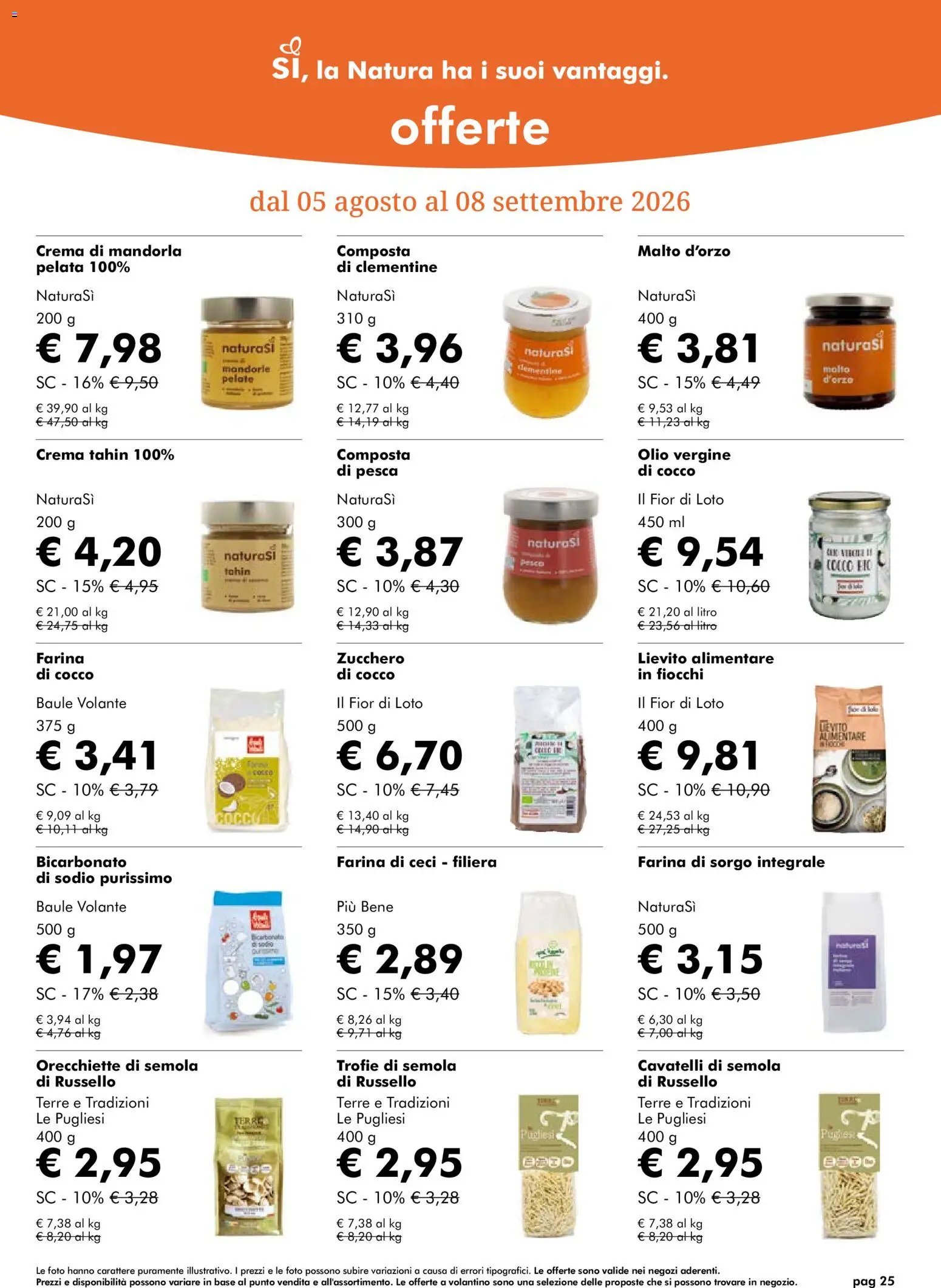 Natura Sì volantino