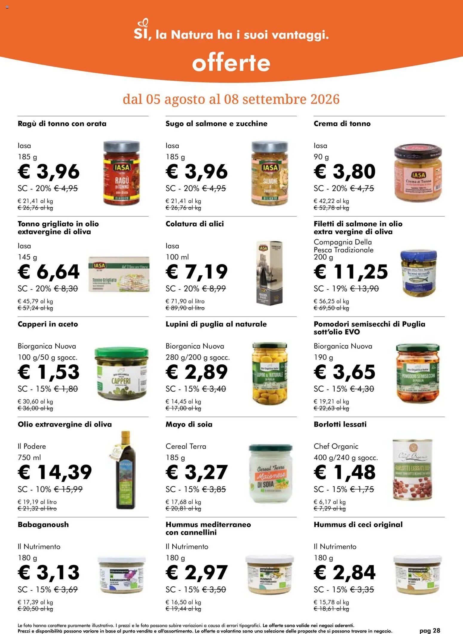 Natura Sì volantino