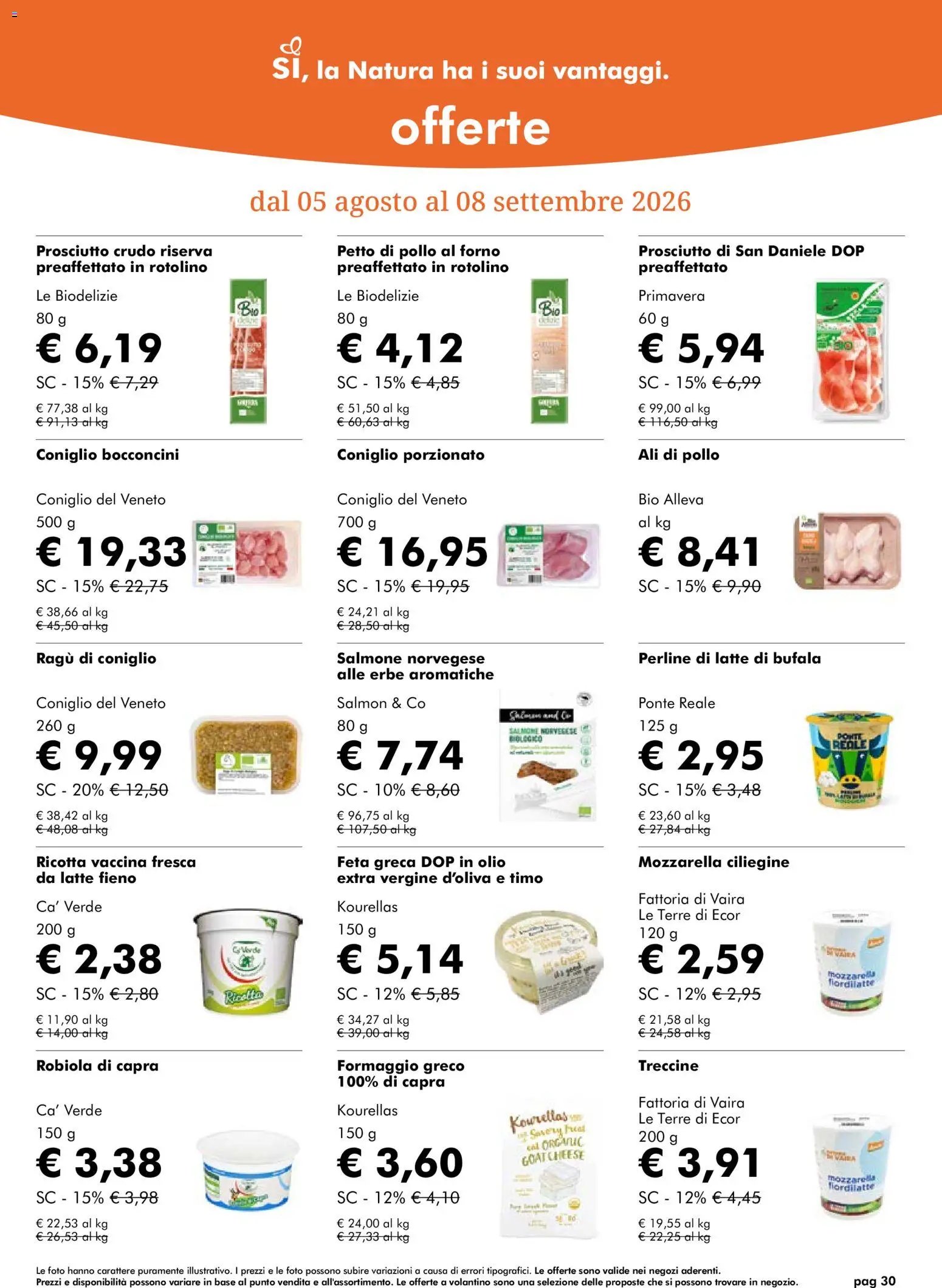 Natura Sì volantino