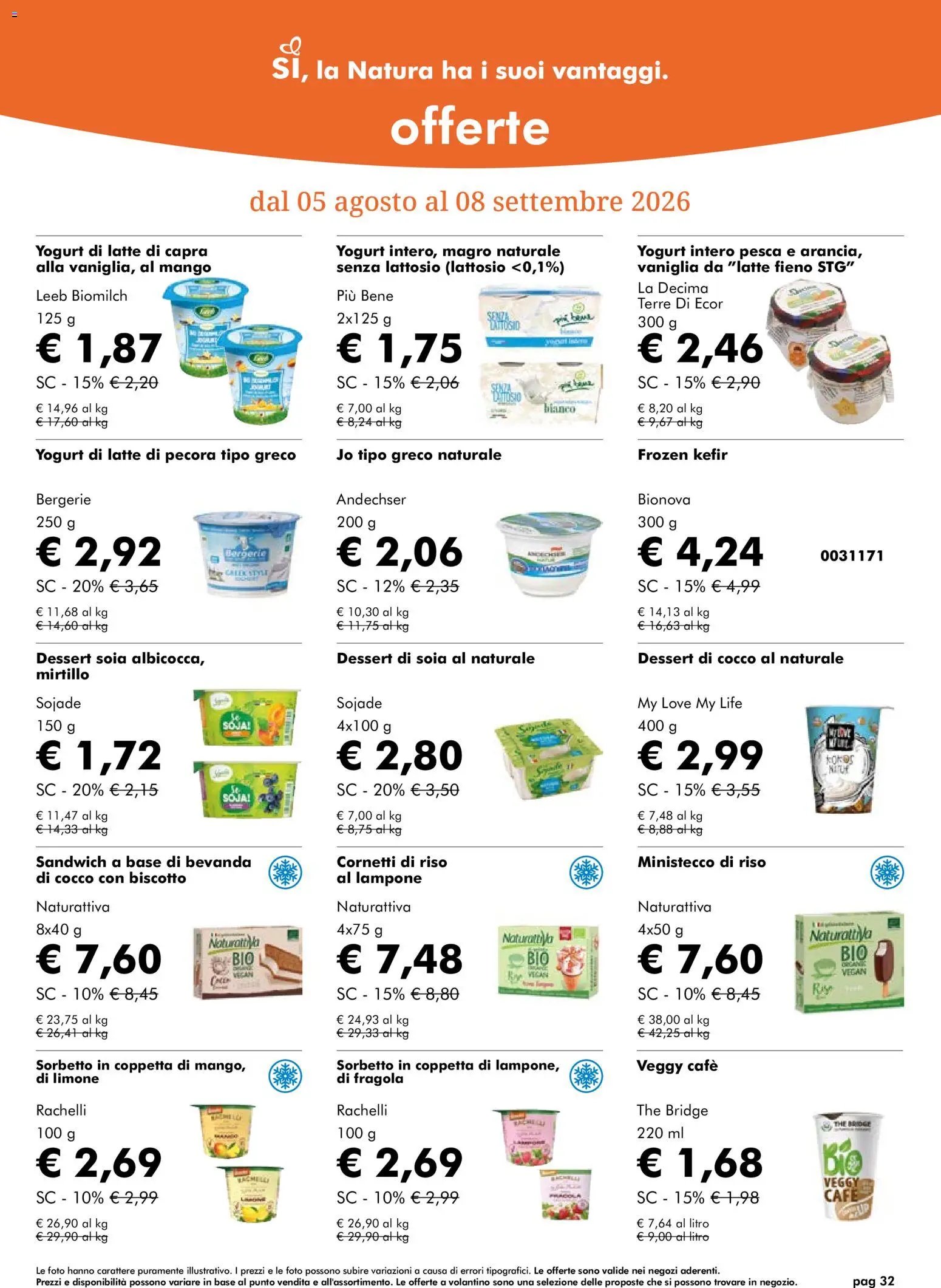 Natura Sì volantino