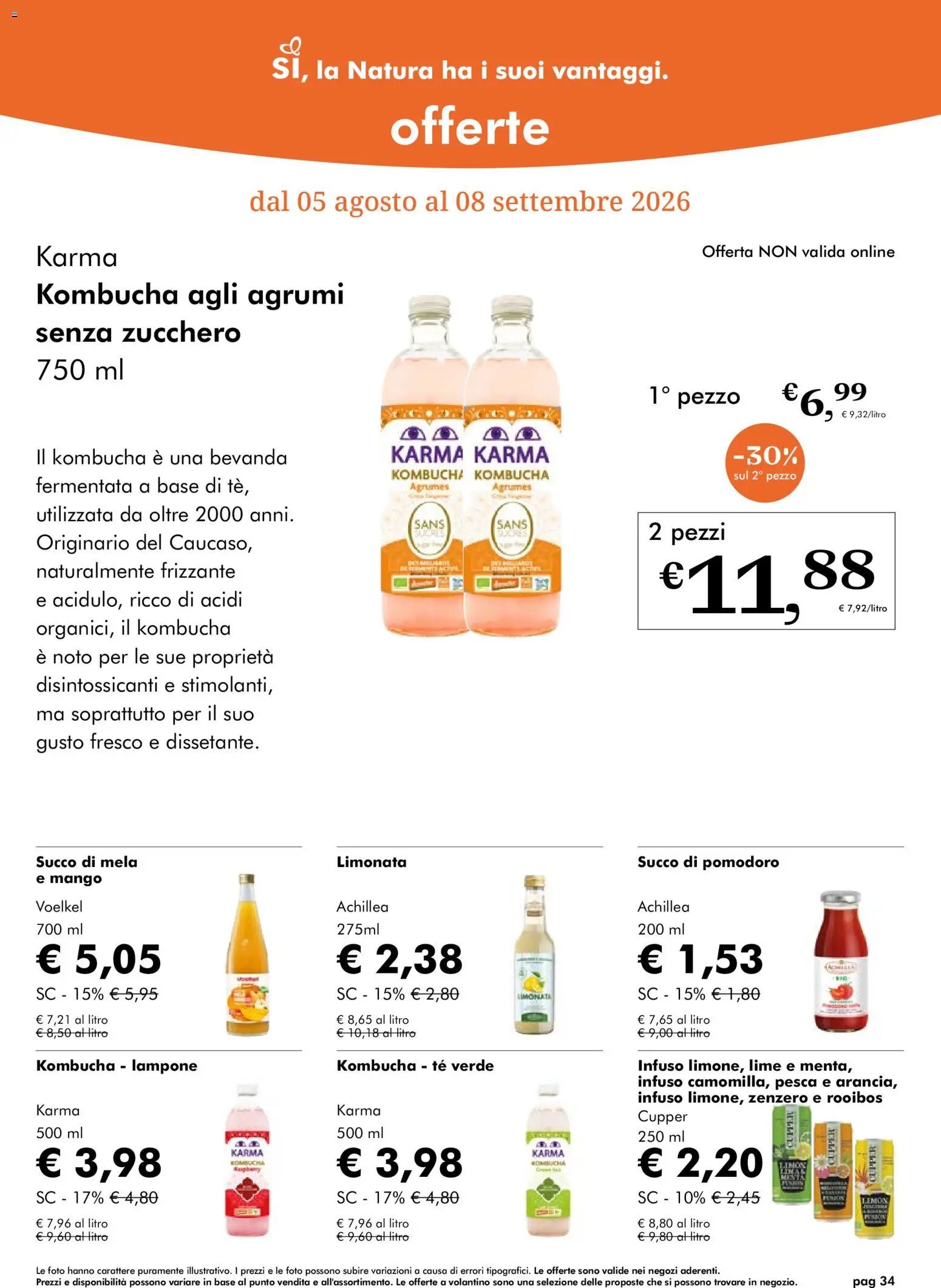 Natura Sì volantino