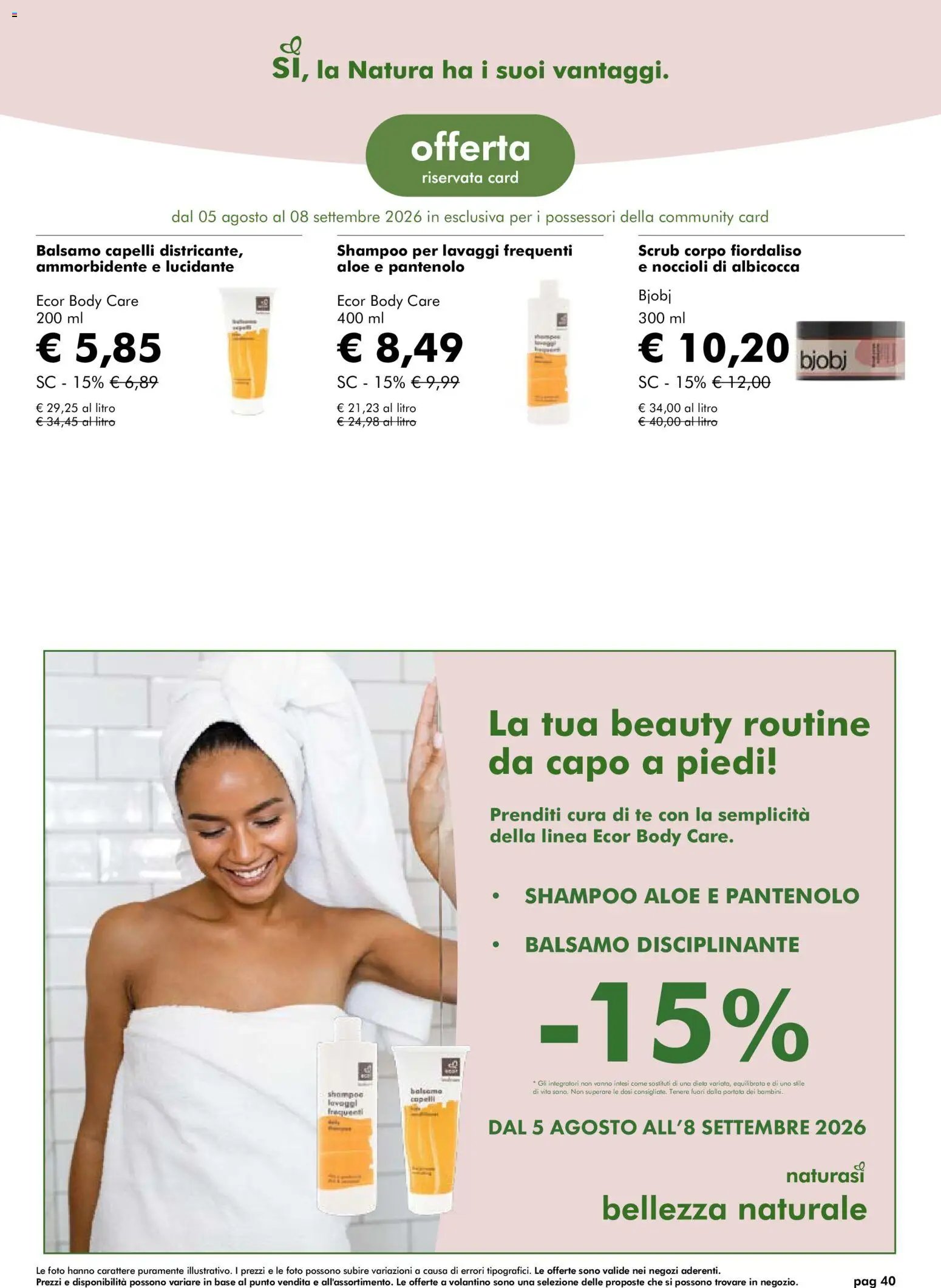 Natura Sì volantino