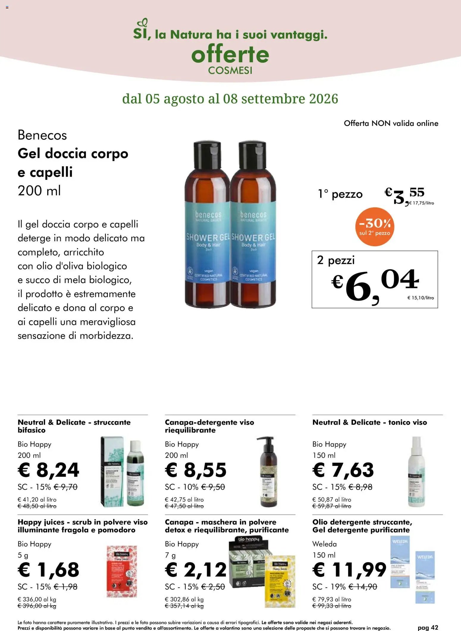 Natura Sì volantino