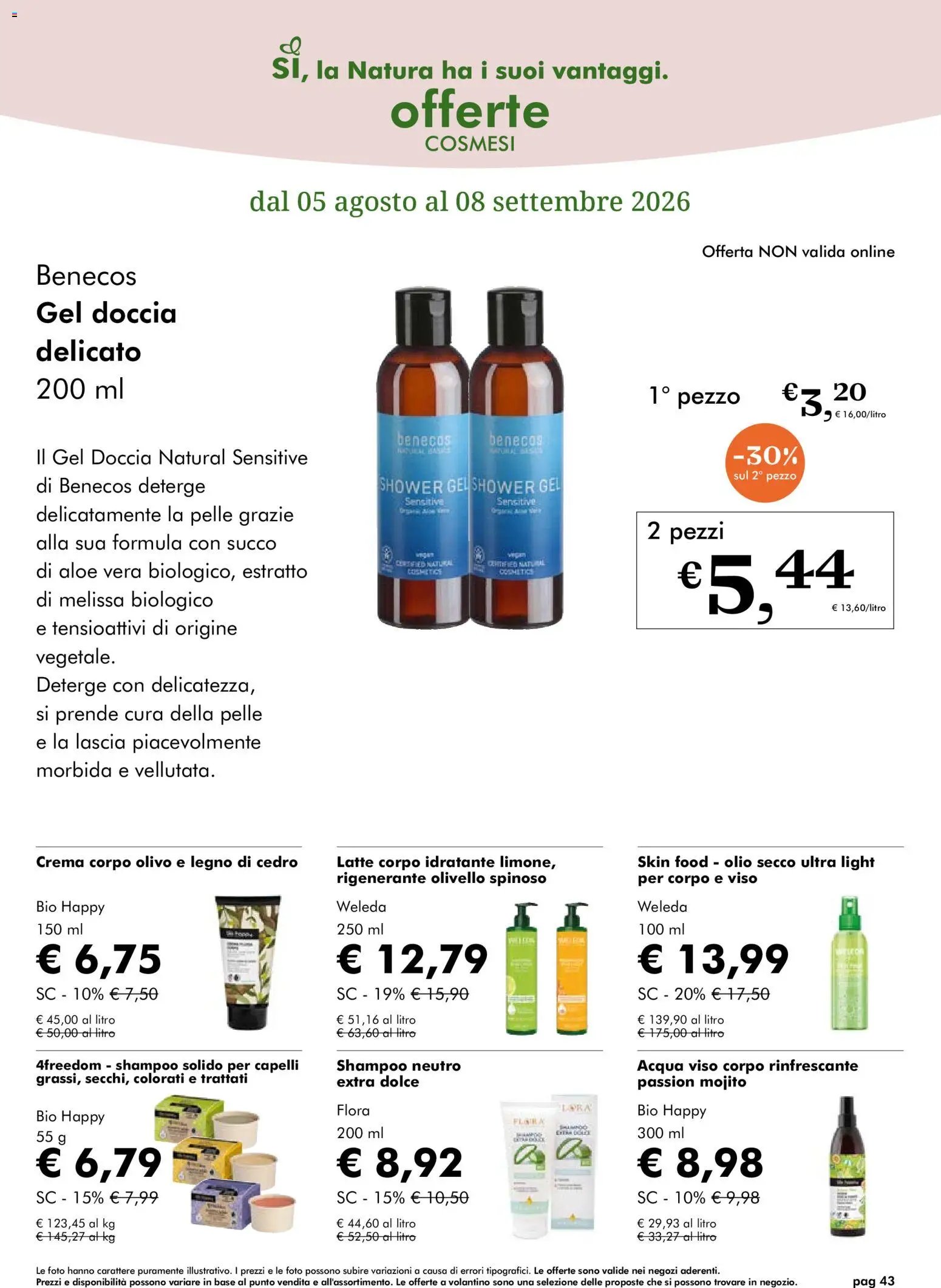 Natura Sì volantino