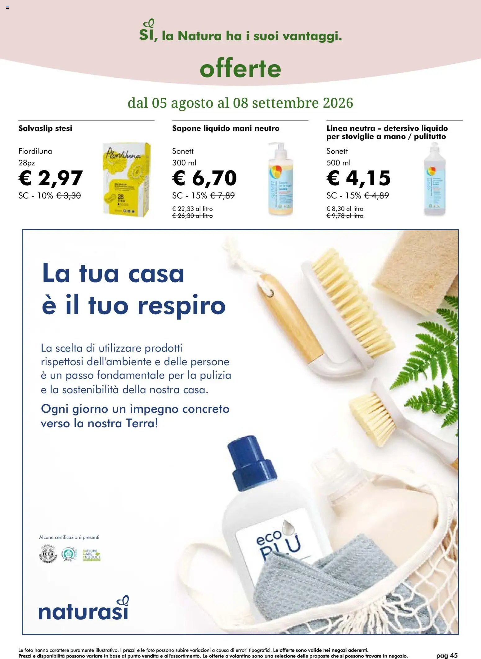 Natura Sì volantino
