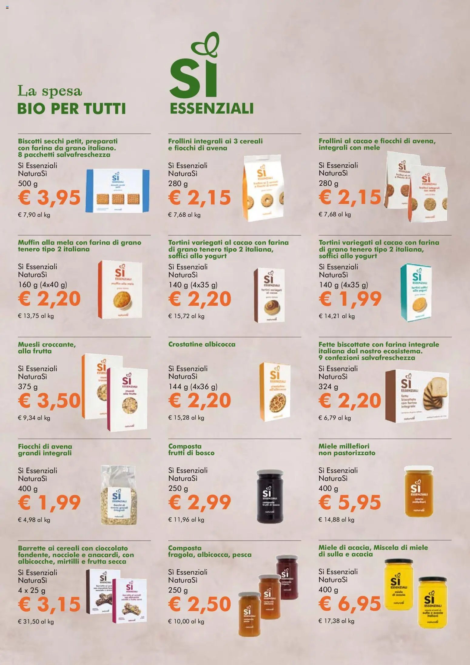 Natura Sì volantino