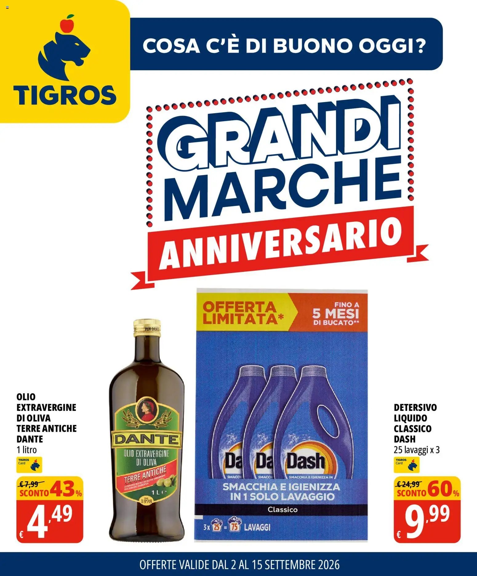 Tigros volantino