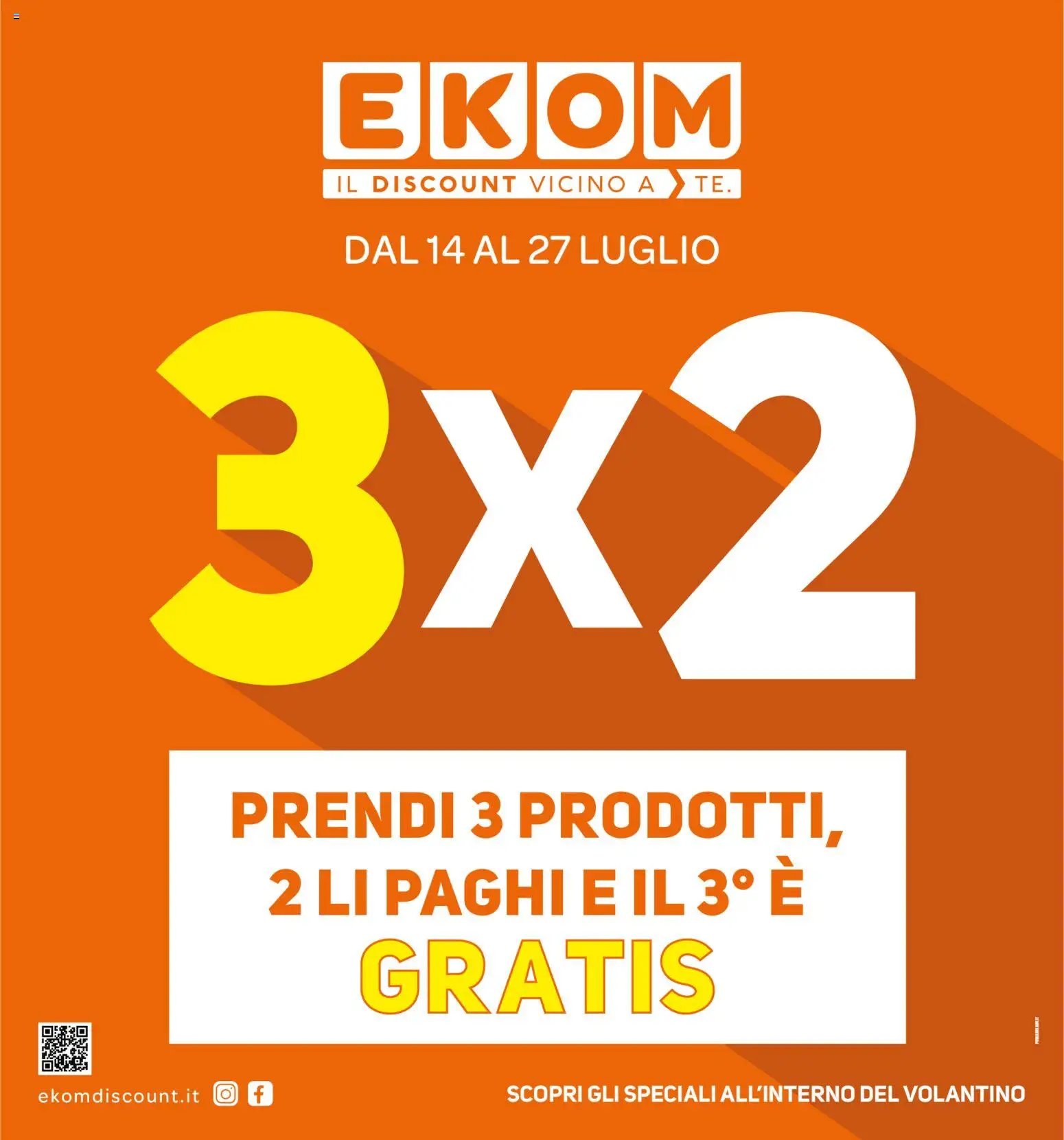Ekom volantino Toscana